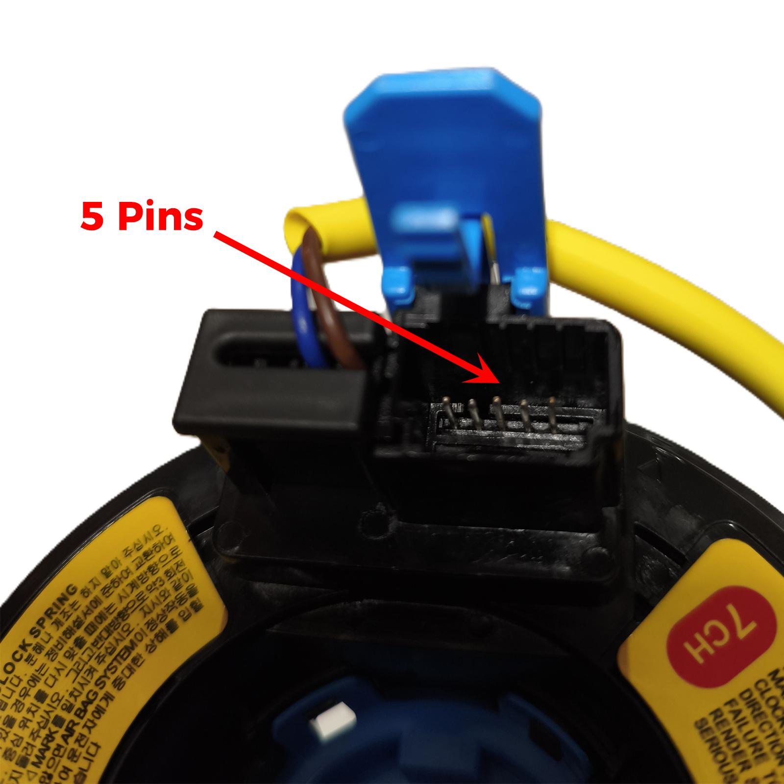 Contacteur tournant, piste d'Airbag pour Hyundai i10 i20 PARTSLINE SC60589
