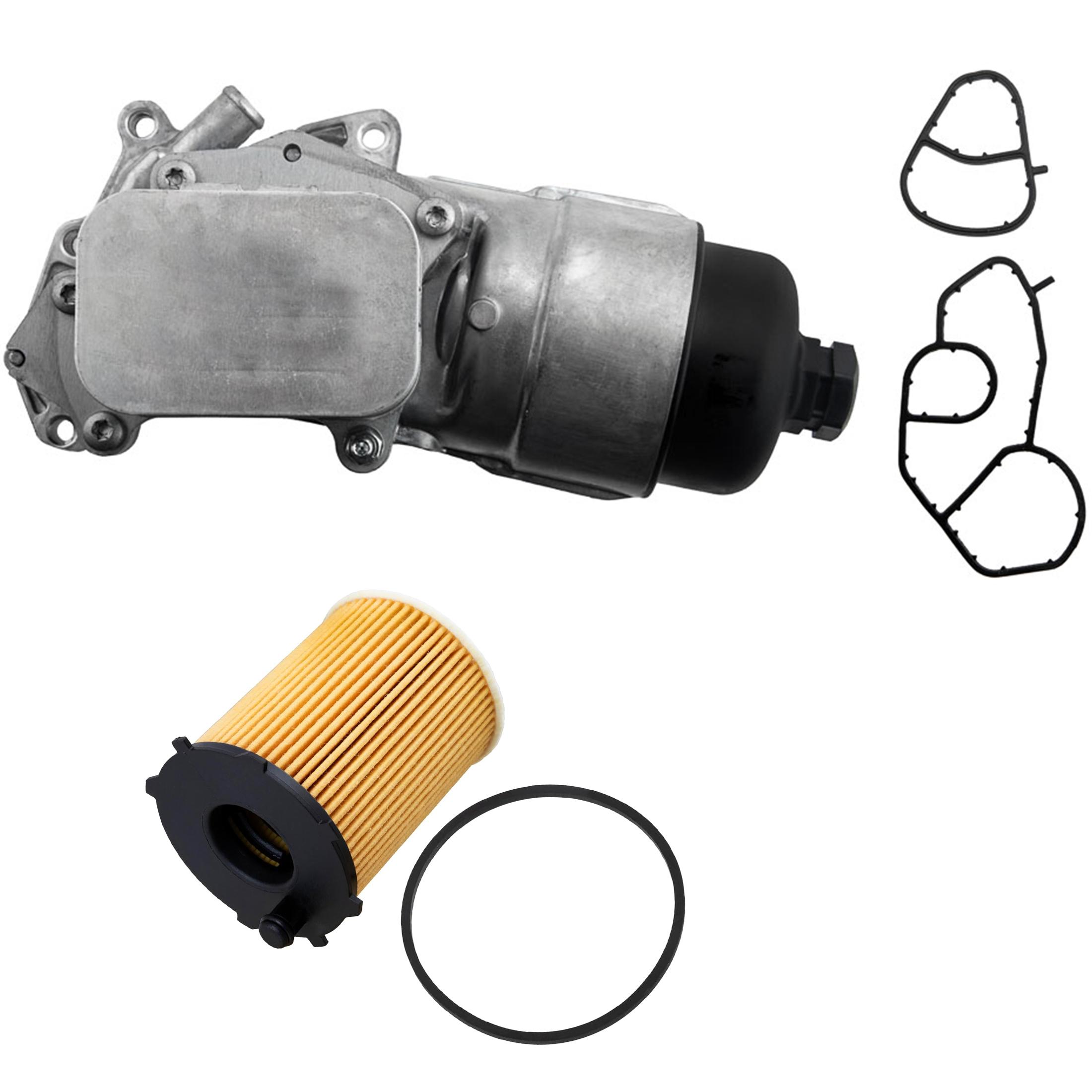 Refroidisseur huile + filtre pour moteur 1,4 Hdi 1,6 TDCi DDiS CD MZR-CD D-4D PARTSLINE SC60617