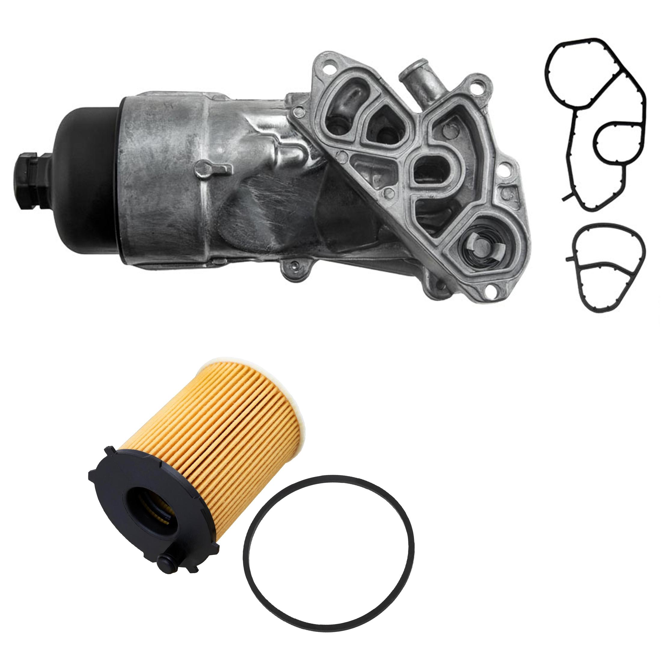 Refroidisseur huile + filtre pour moteur 1,4 Hdi 1,6 TDCi DDiS CD MZR-CD D-4D PARTSLINE SC60617