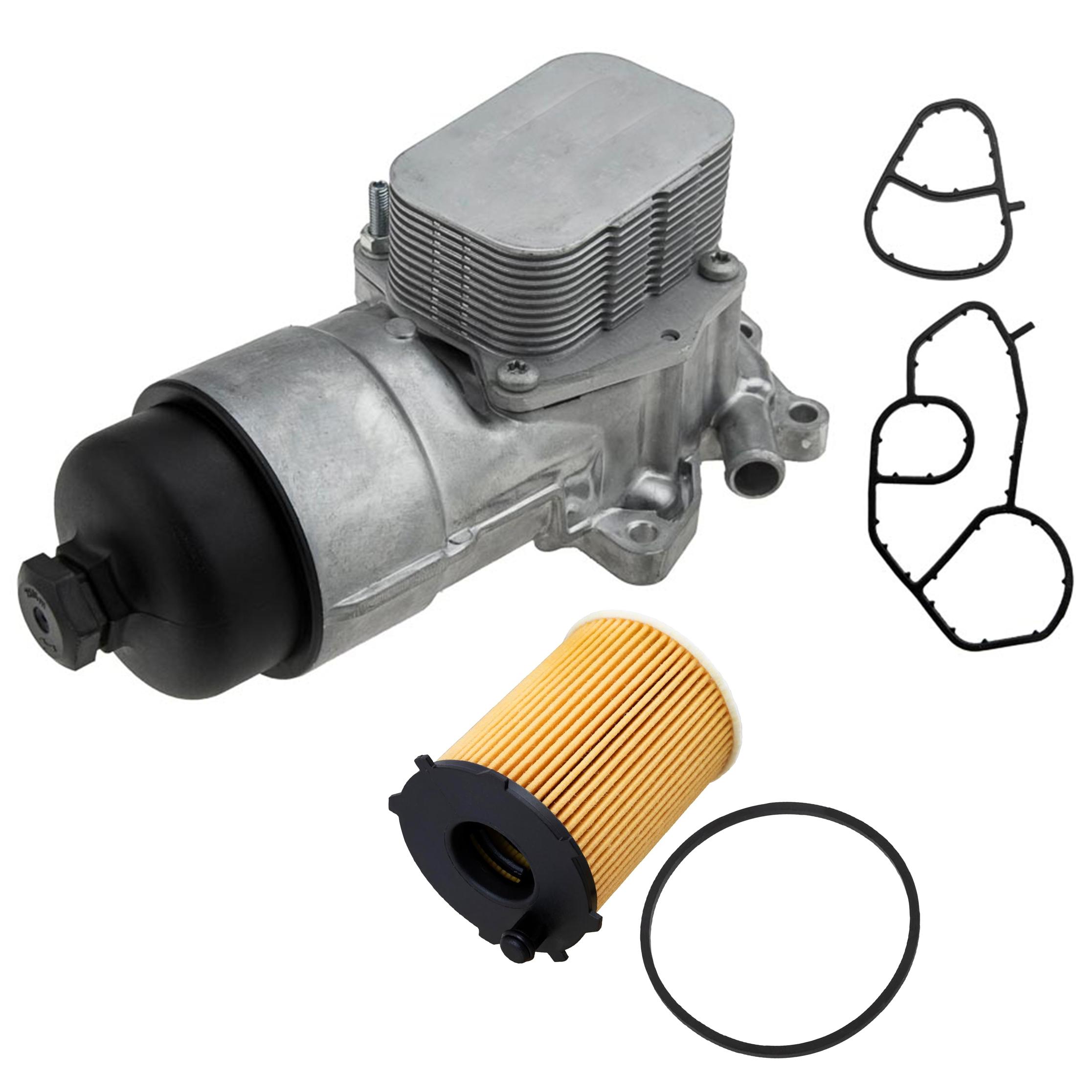 Refroidisseur huile + filtre pour moteur 1,4 Hdi 1,6 TDCi DDiS CD MZR-CD D-4D PARTSLINE SC60617