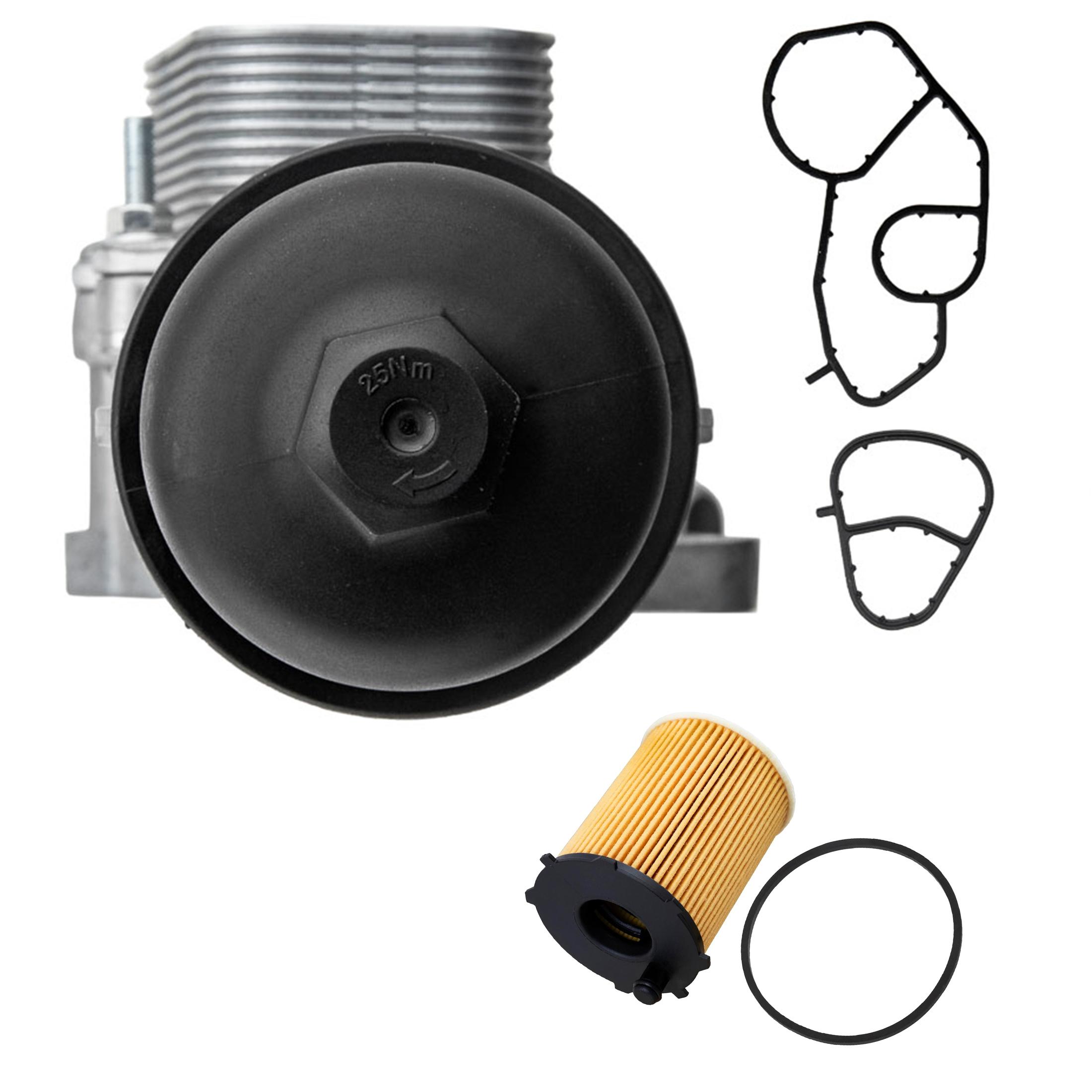 Refroidisseur huile + filtre pour moteur 1,4 Hdi 1,6 TDCi DDiS CD MZR-CD D-4D PARTSLINE SC60617