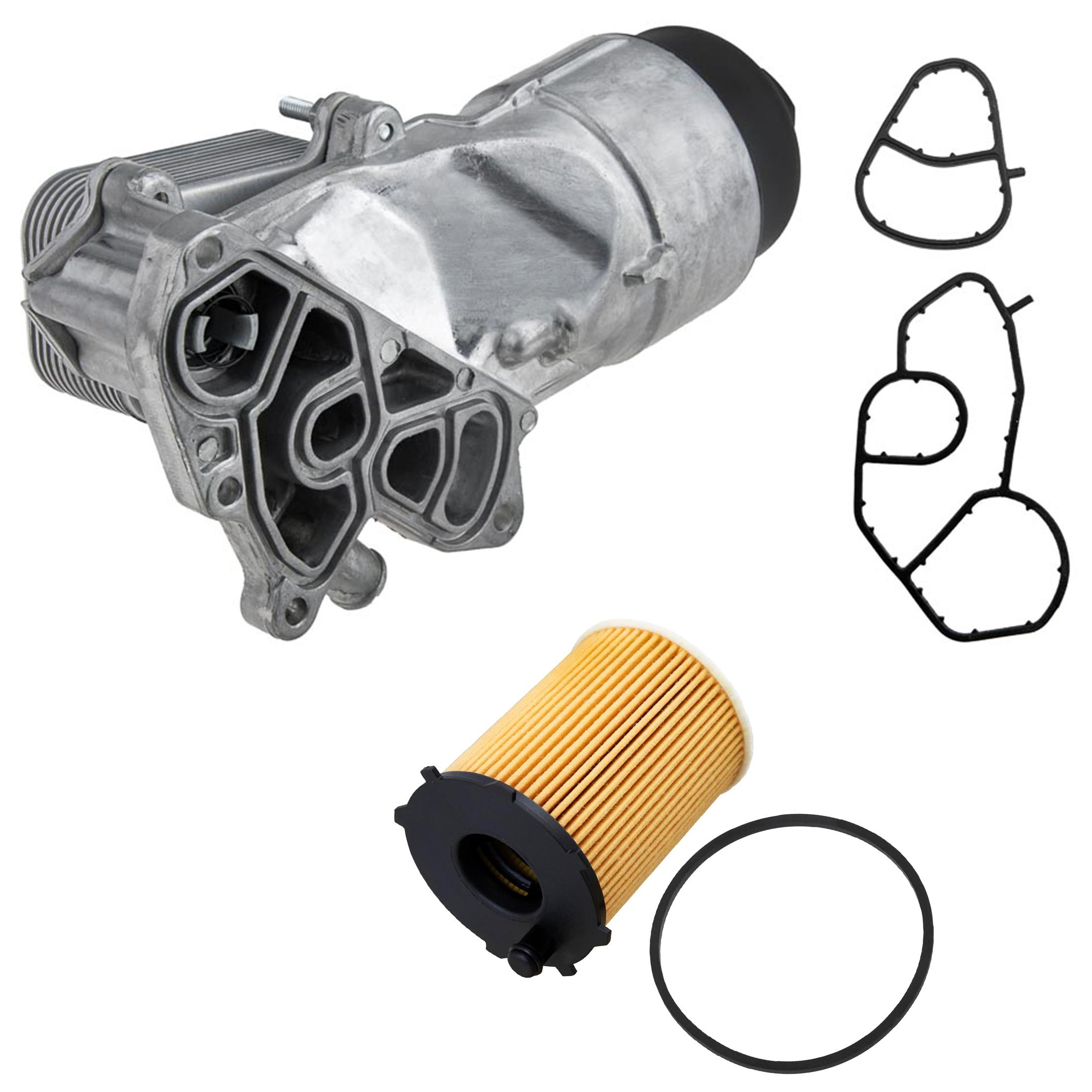 Refroidisseur huile + filtre pour moteur 1,4 Hdi 1,6 TDCi DDiS CD MZR-CD D-4D PARTSLINE SC60617