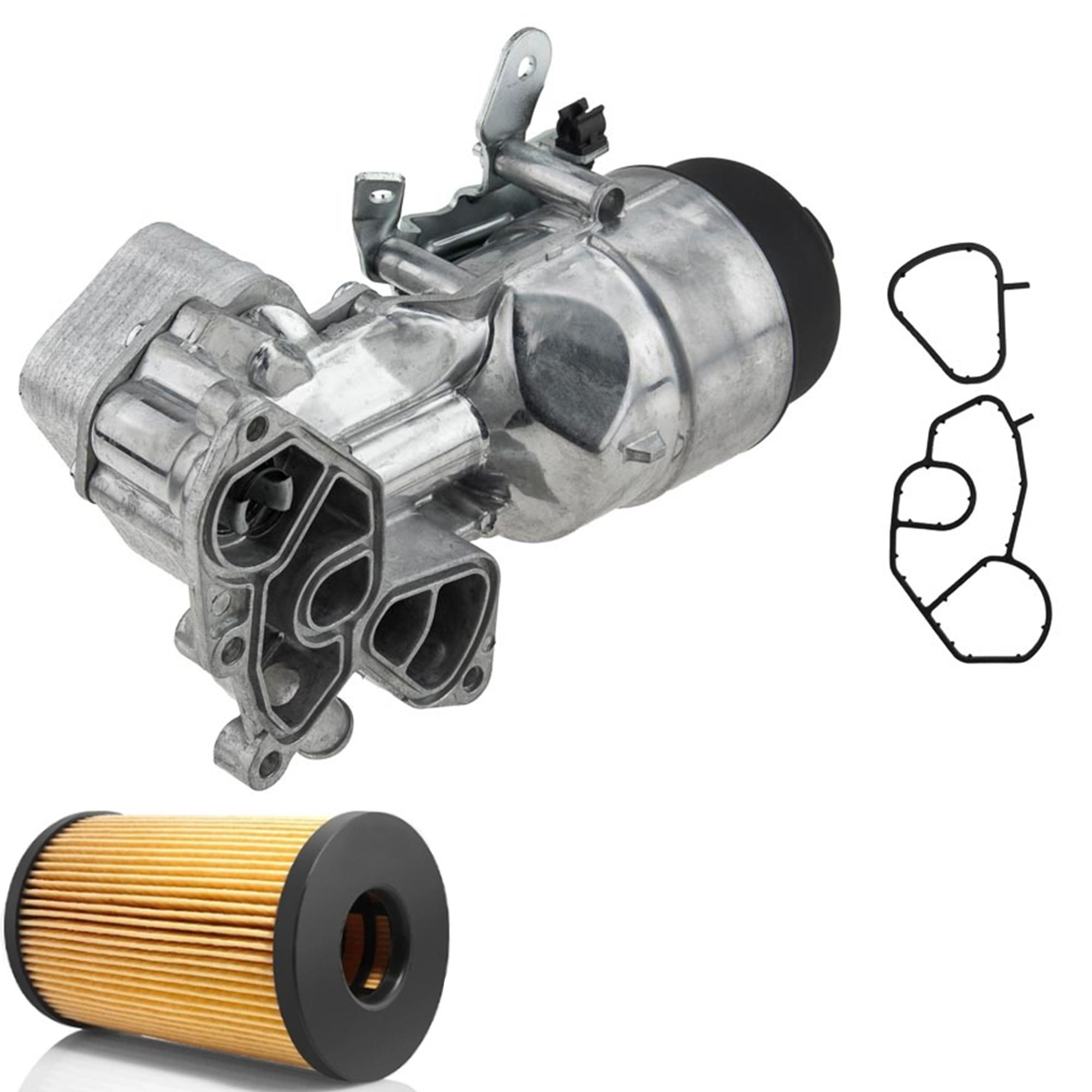 Refroidisseur boitier filtre a huile pour Citroën DS Opel Peugeot 1.6 BlueHDi HDi PARTSLINE SC60629