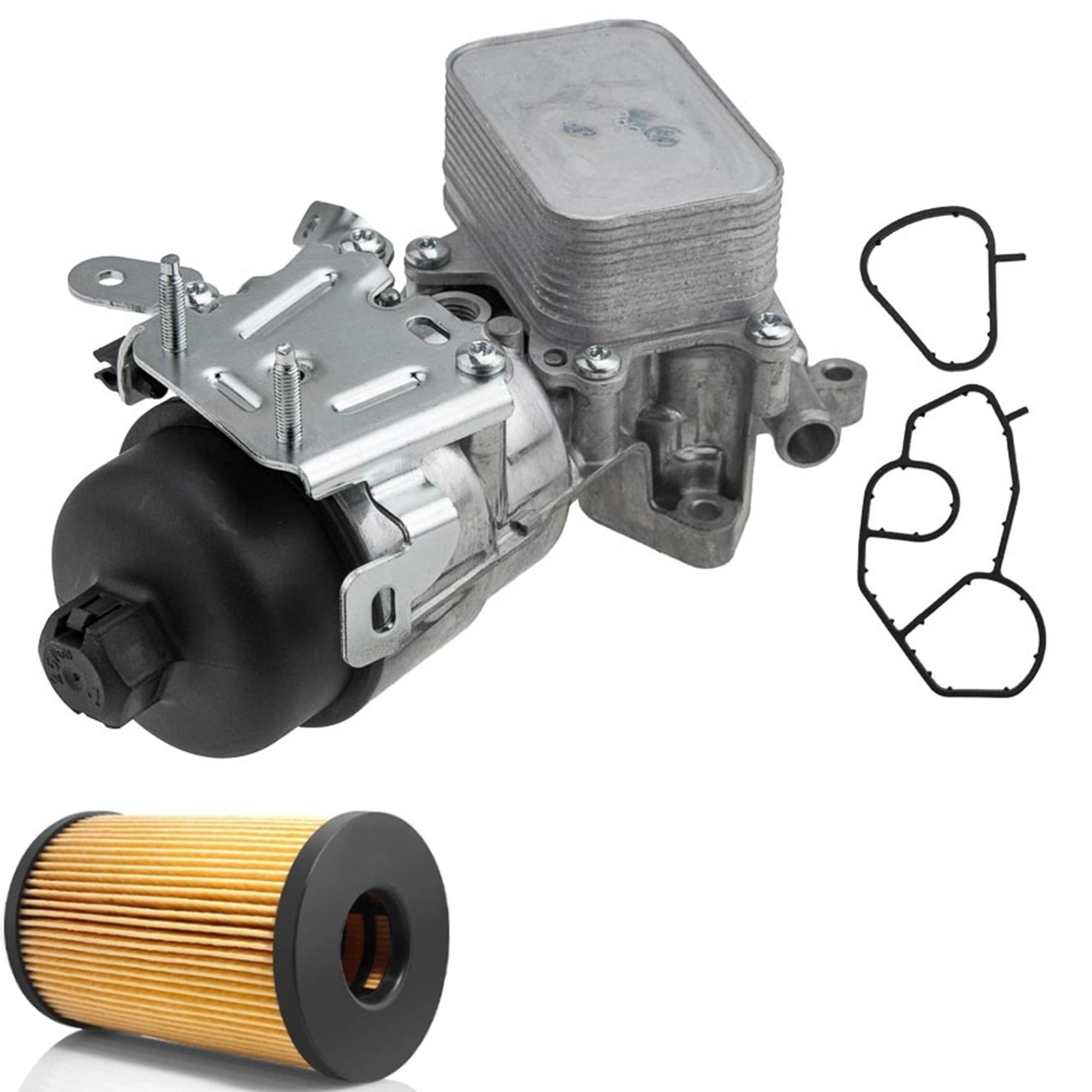 Refroidisseur boitier filtre a huile pour Citroën DS Opel Peugeot 1.6 BlueHDi HDi PARTSLINE SC60629