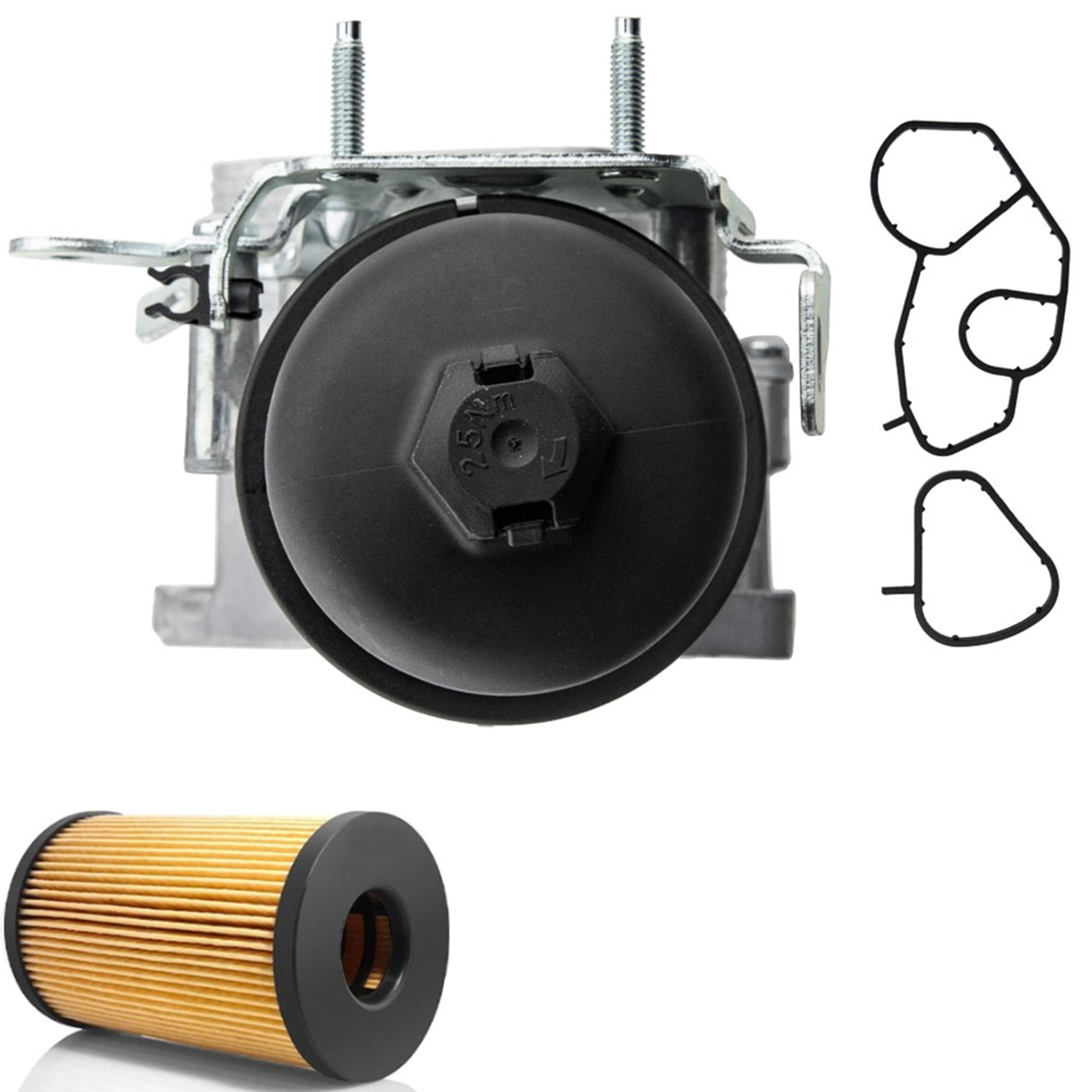 Refroidisseur boitier filtre a huile pour Citroën DS Opel Peugeot 1.6 BlueHDi HDi PARTSLINE SC60629