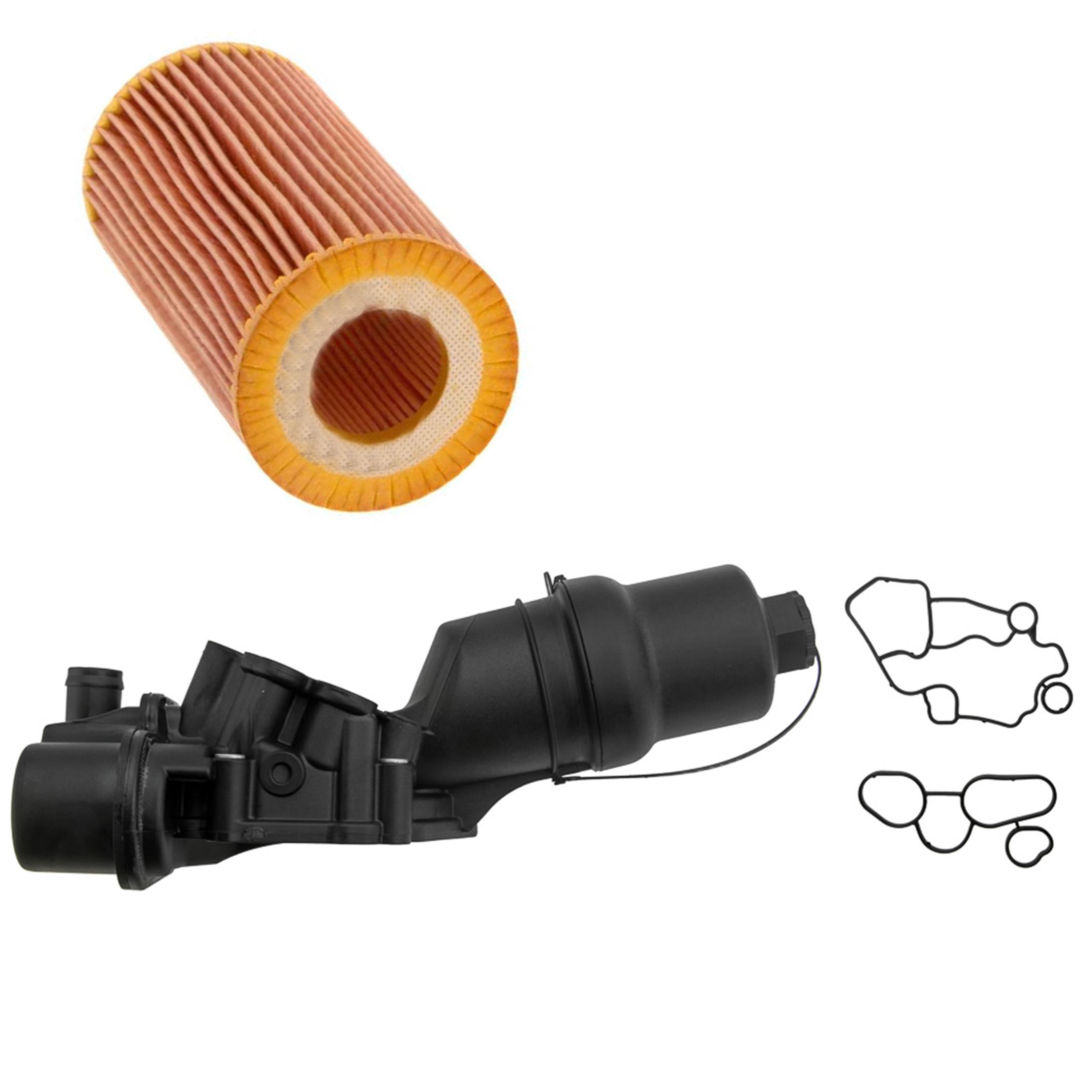 Refroidisseur couvercle filtre a huile pour Audi Seat Skoda VW 2.0 FSi, GTi, TFSi PARTSLINE SC60643