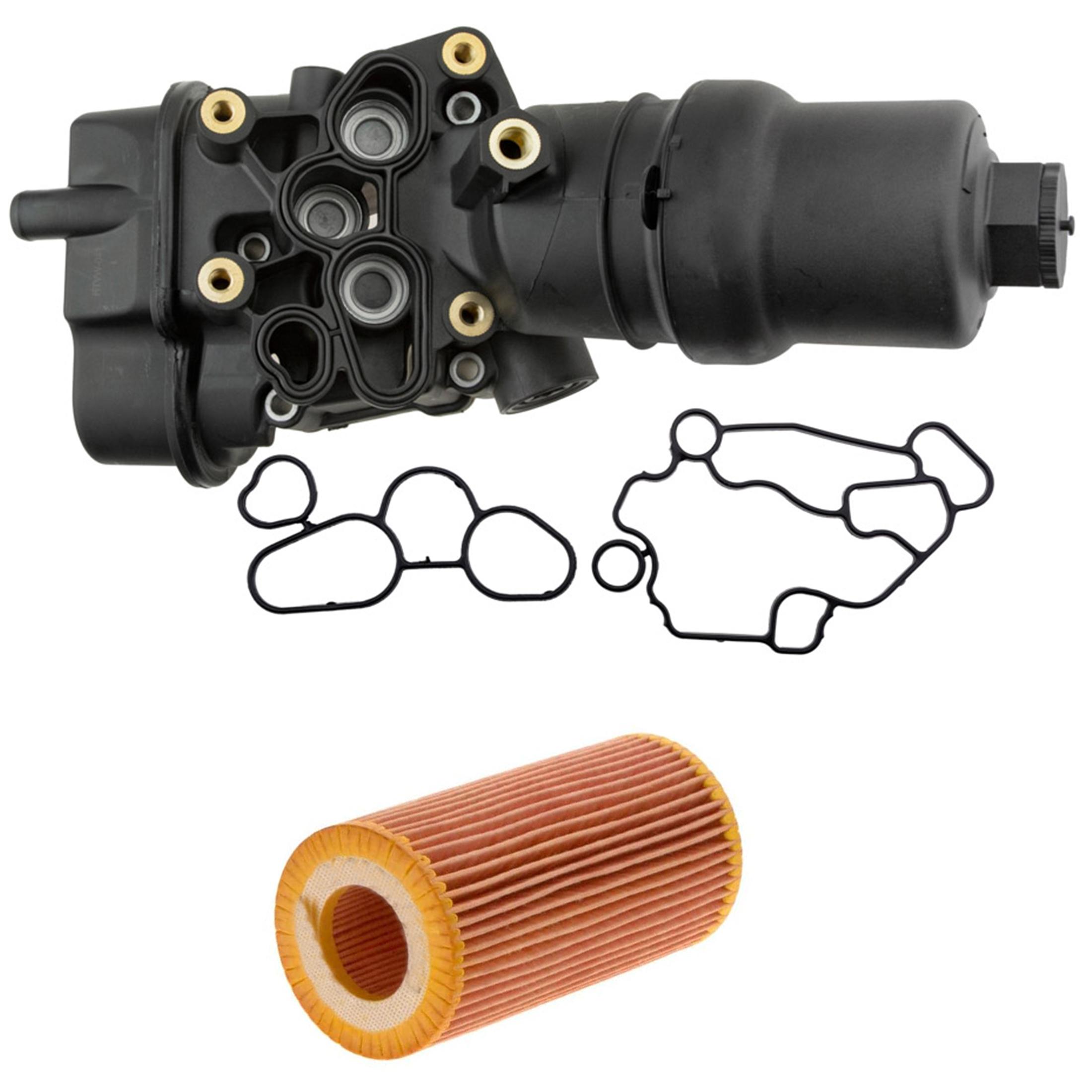 Refroidisseur boitier filtre a huile pour Audi Seat Skoda VW 2.0 FSi PARTSLINE SC60646