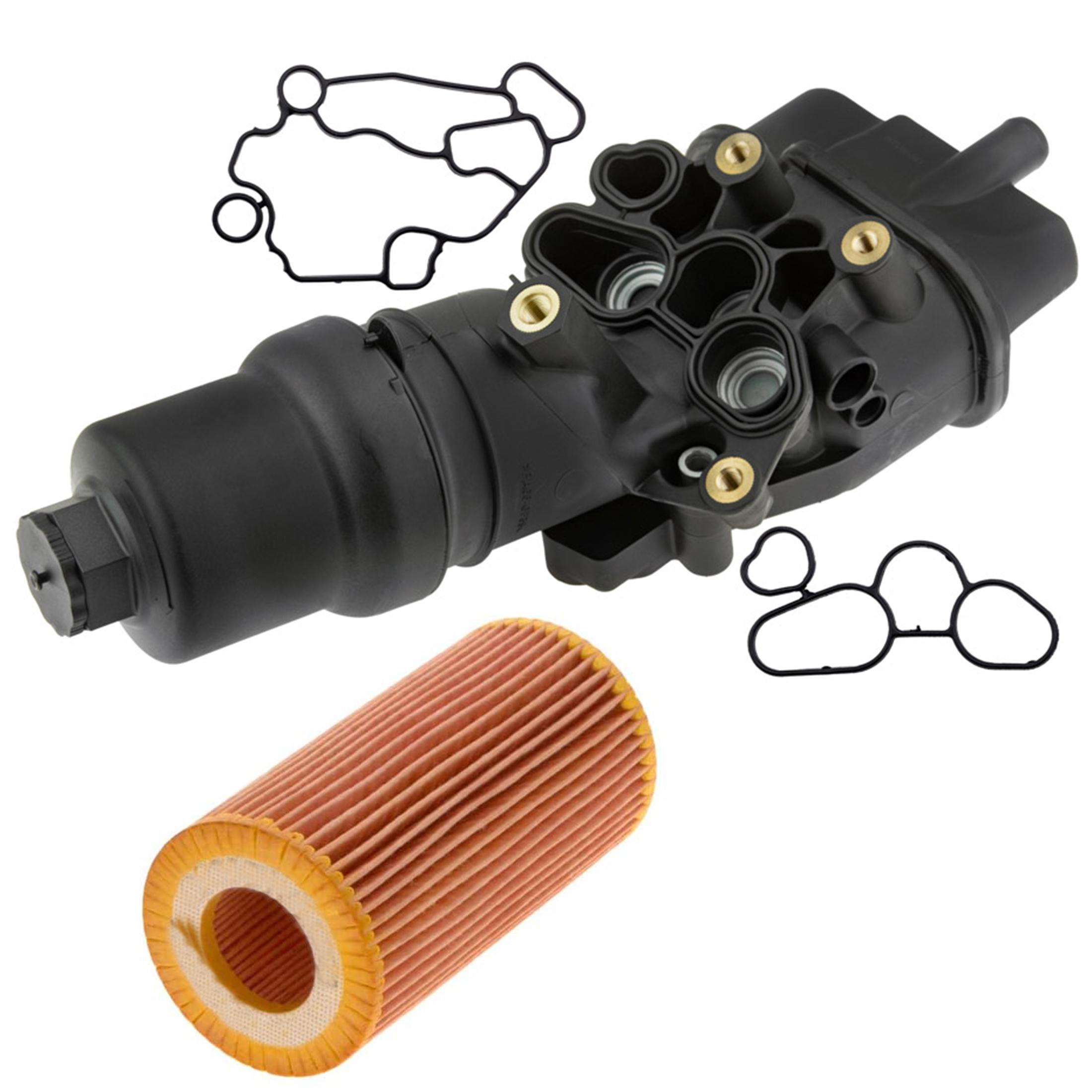 Refroidisseur boitier filtre a huile pour Audi Seat Skoda VW 2.0 FSi PARTSLINE SC60646