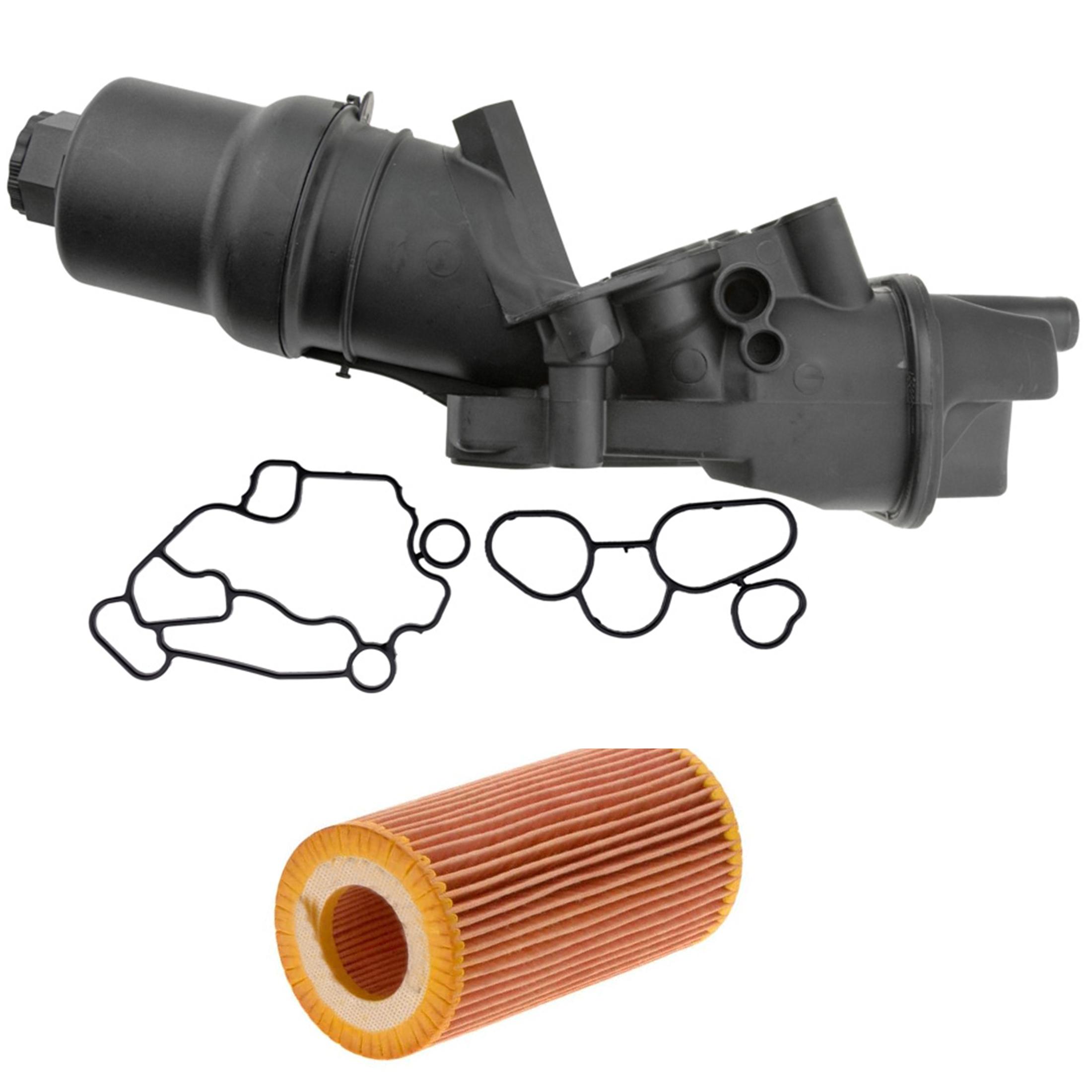 Refroidisseur boitier filtre a huile pour Audi Seat Skoda VW 2.0 FSi PARTSLINE SC60646