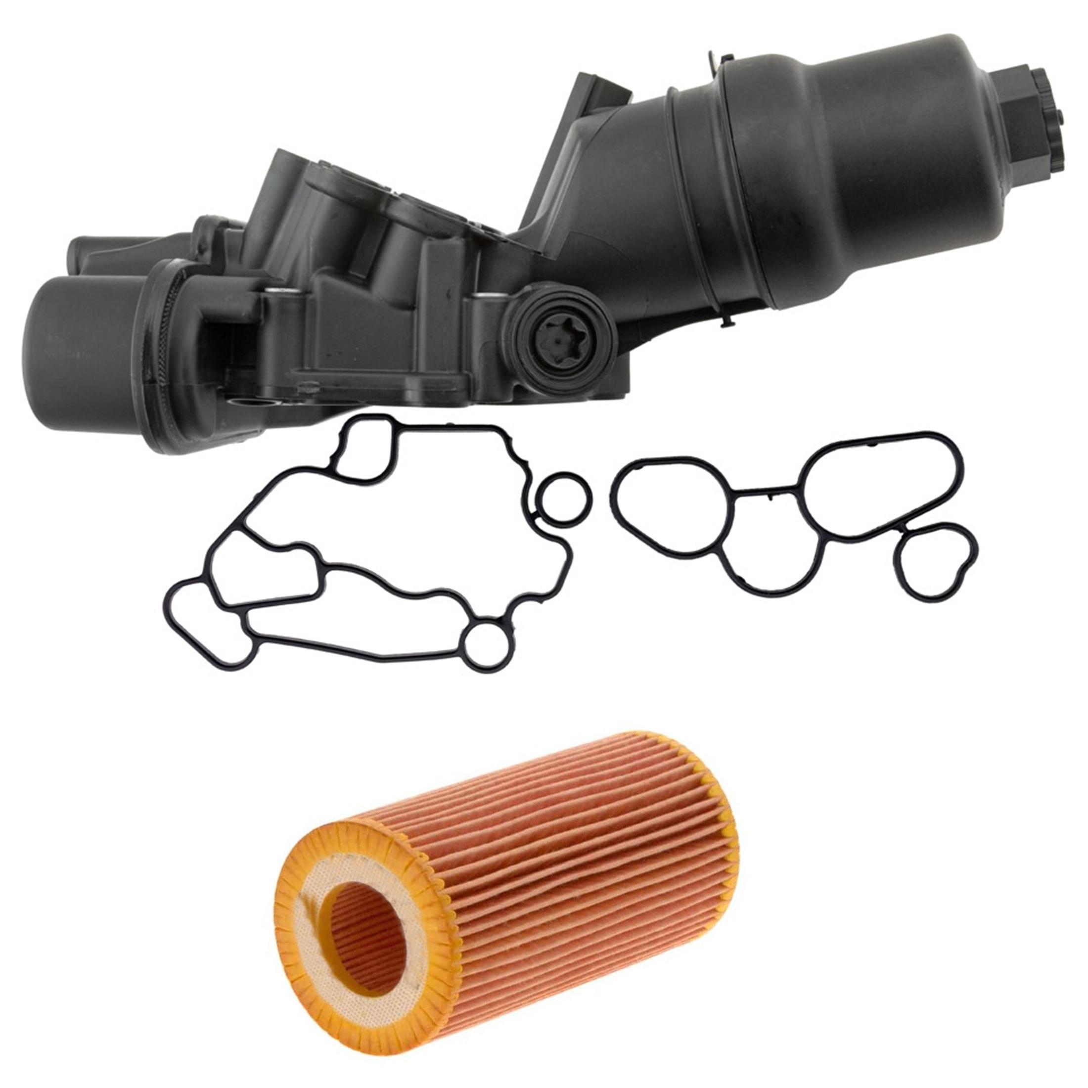 Refroidisseur boitier filtre a huile pour Audi Seat Skoda VW 2.0 FSi PARTSLINE SC60646