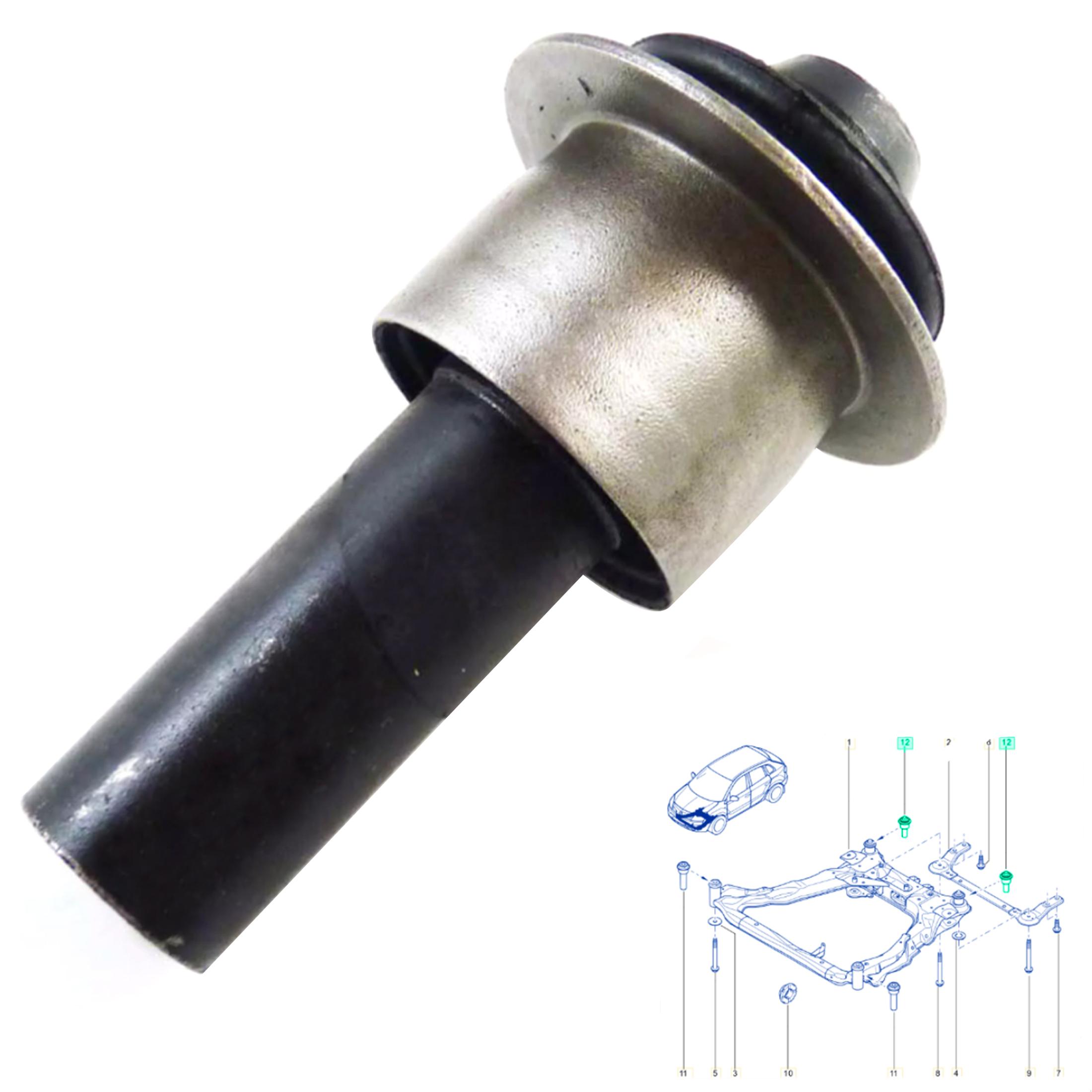 Silentbloc arrriere de berceau pour Qashqai X-Trail Koleos I PARTSLINE SC60832