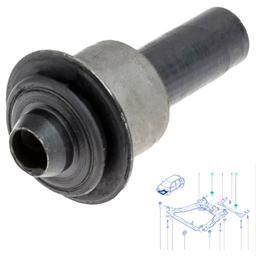 Silentbloc arrriere de berceau pour Qashqai X-Trail Koleos I PARTSLINE SC60832
