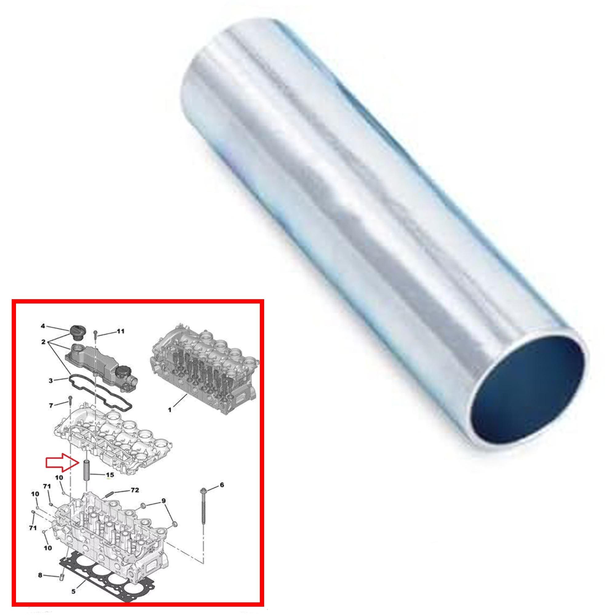 Manchon tube injecteur 1.6 HDi 1.6 TDCi pour 207 307 C3 C4 Focus Fiesta PARTSLINE SC60877
