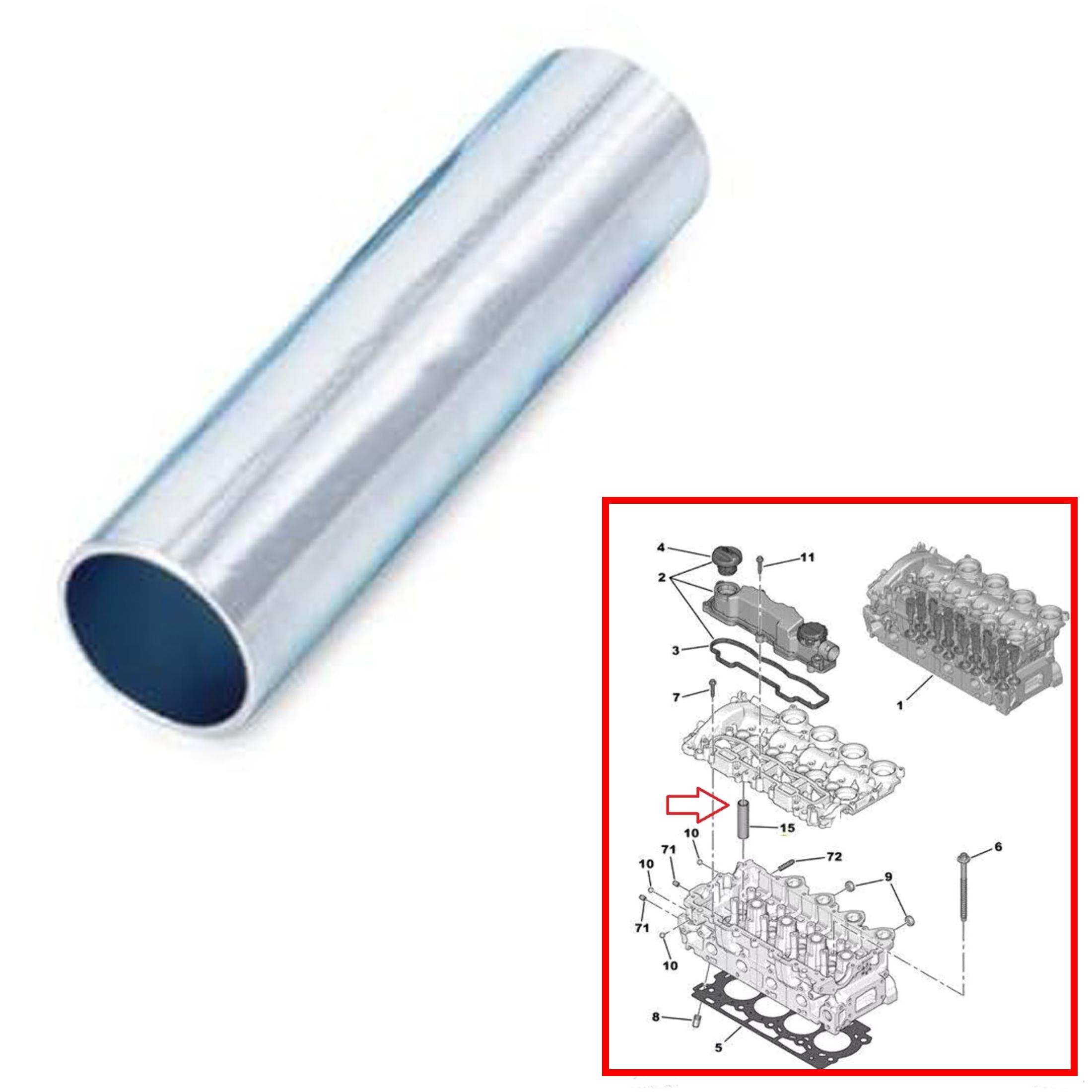 Manchon tube injecteur 1.6 HDi 1.6 TDCi pour 207 307 C3 C4 Focus Fiesta PARTSLINE SC60877
