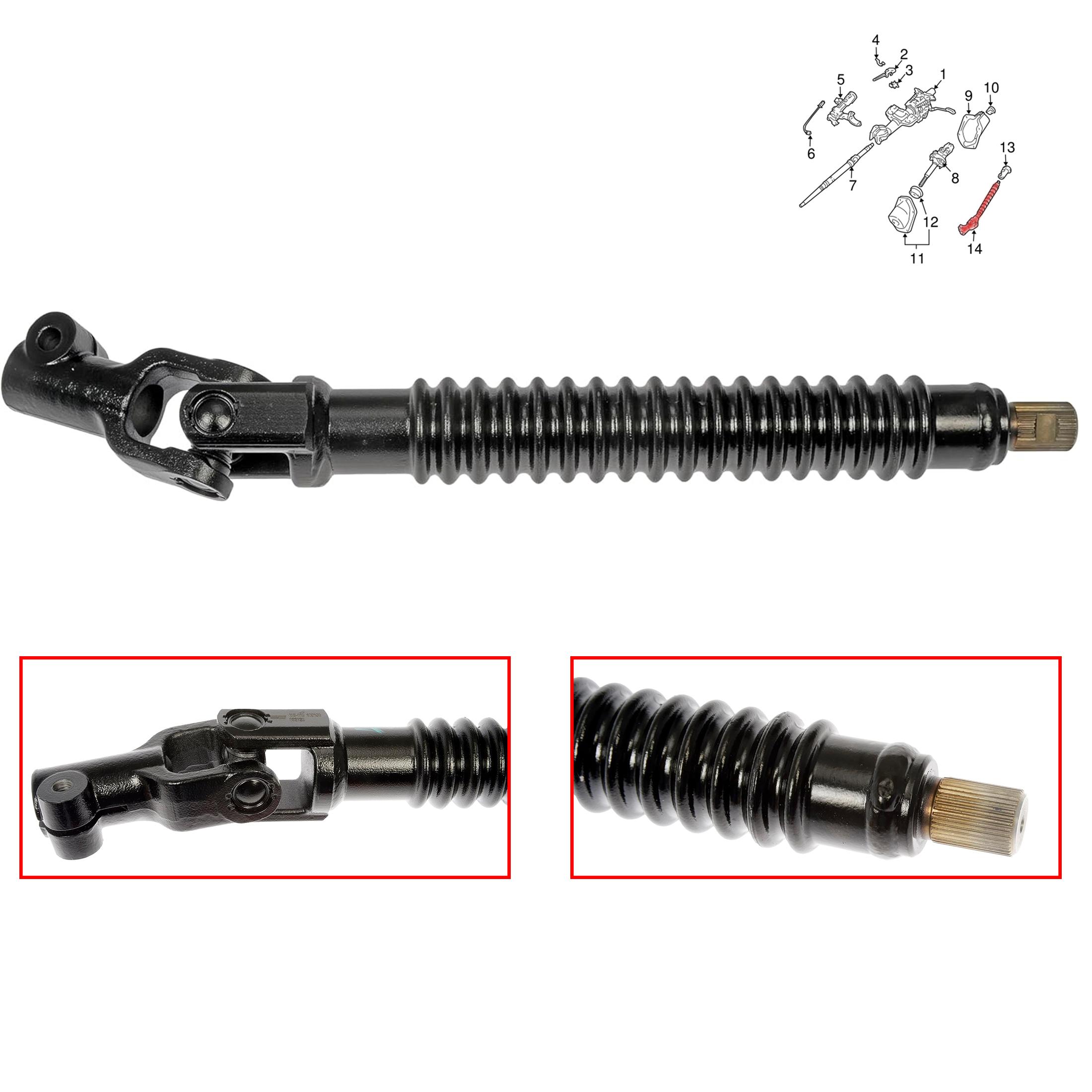 Colonne de direction pour LAND CRUISER CRUISER 4 Runner Lexus GX 470 PARTSLINE SC60886