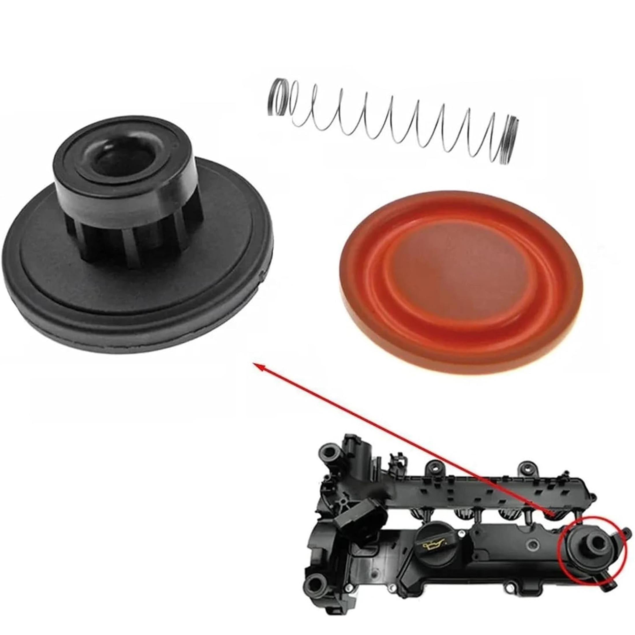Membrane ventilation couvre culasse pour 1.4 HDi TDCi MZR CD PARTSLINE SC60918