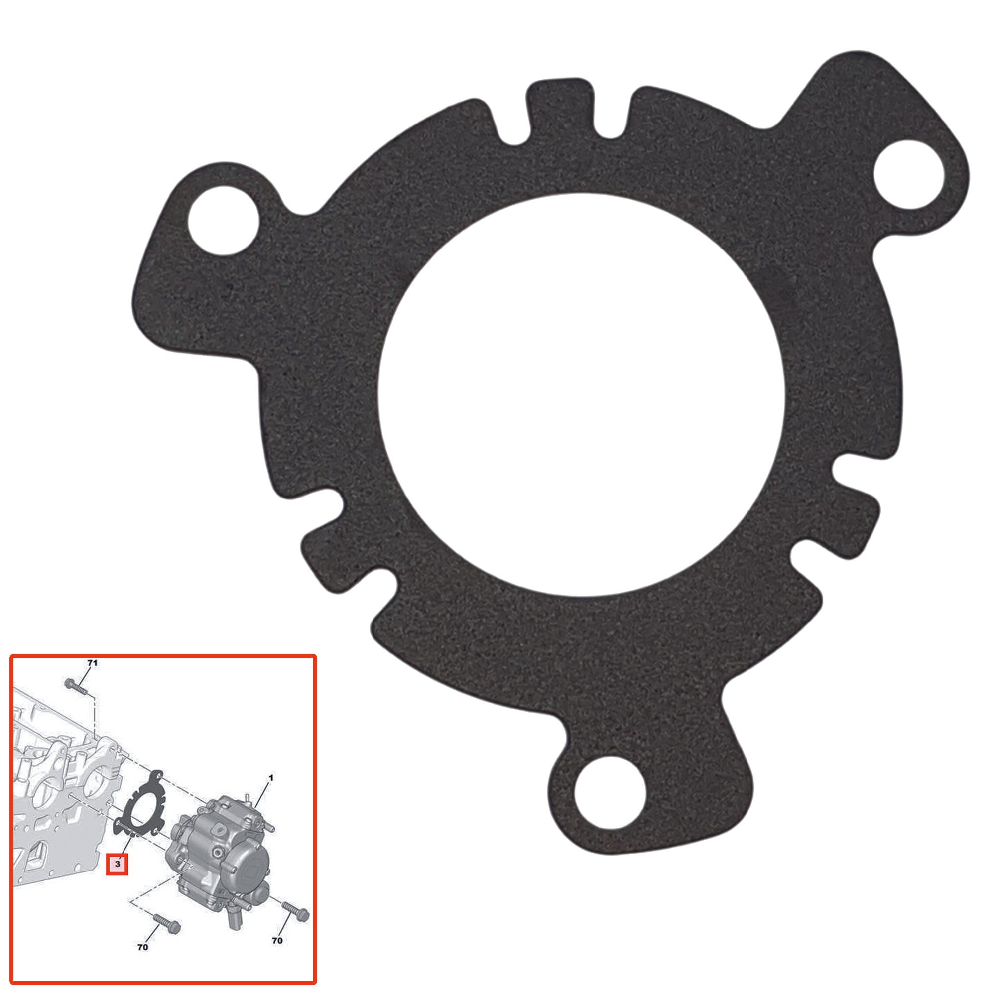 Joint étanchéité pompe injection pour 2.0 HDi TDCi Peugeot Citroën Ford PARTSLINE SC61002
