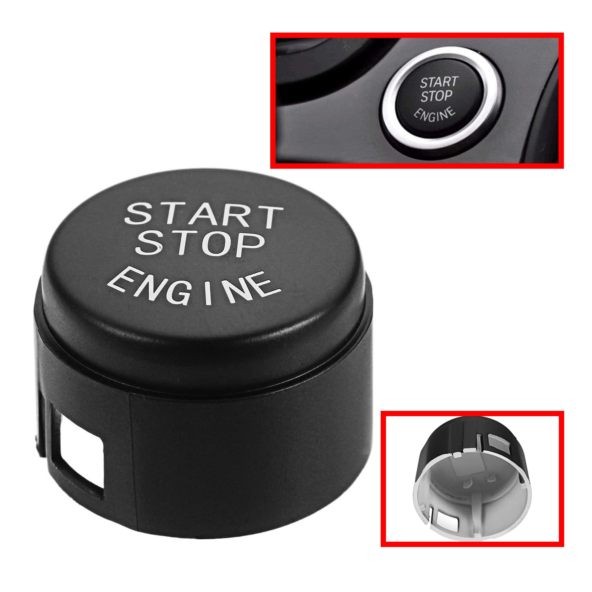 Bouton Start Stop (Capuchon) pour BMW Série 1 3 4 5 X1 X3 X5 X6 PARTSLINE SC61017