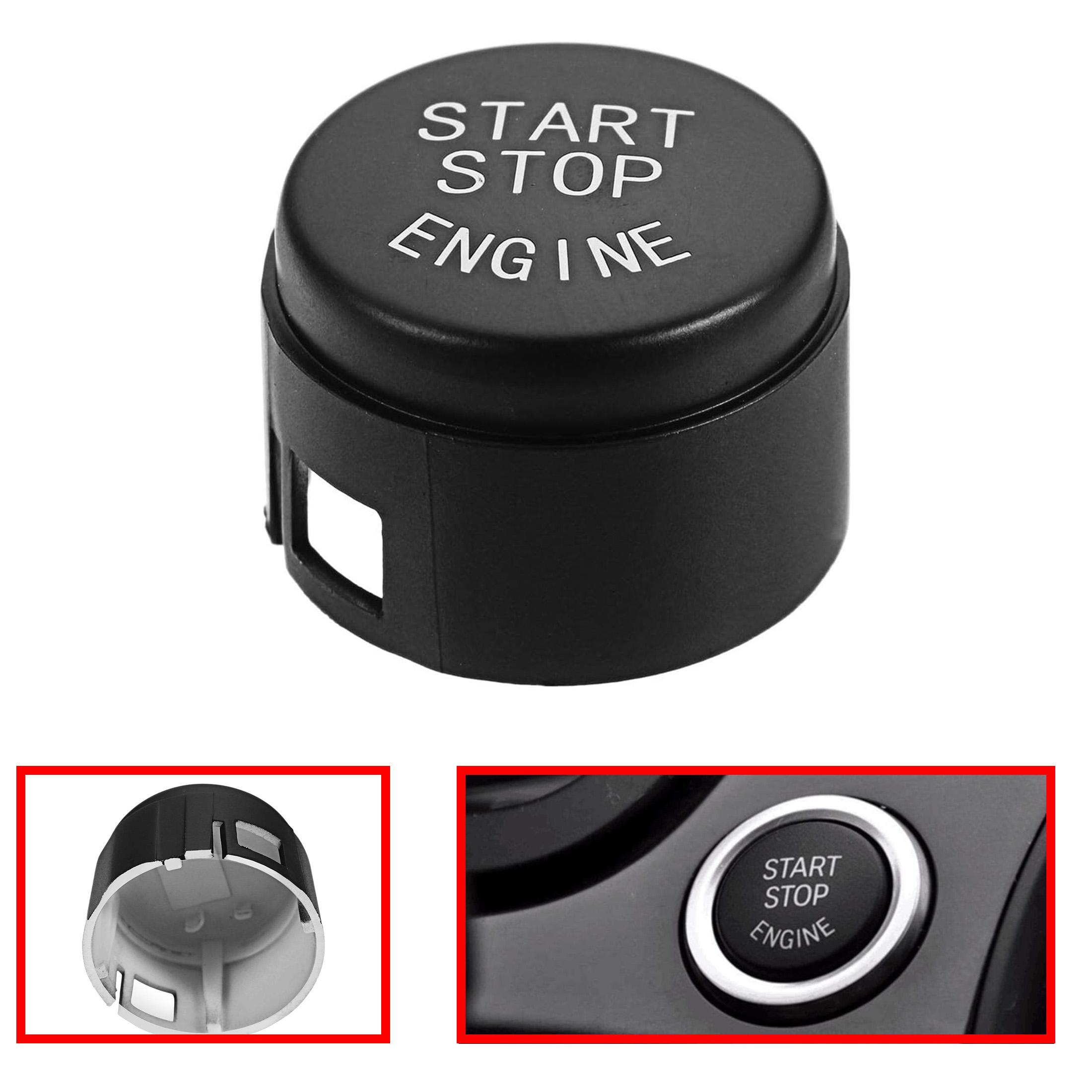 Bouton Start Stop (Capuchon) pour BMW Série 1 3 4 5 X1 X3 X5 X6 PARTSLINE SC61017