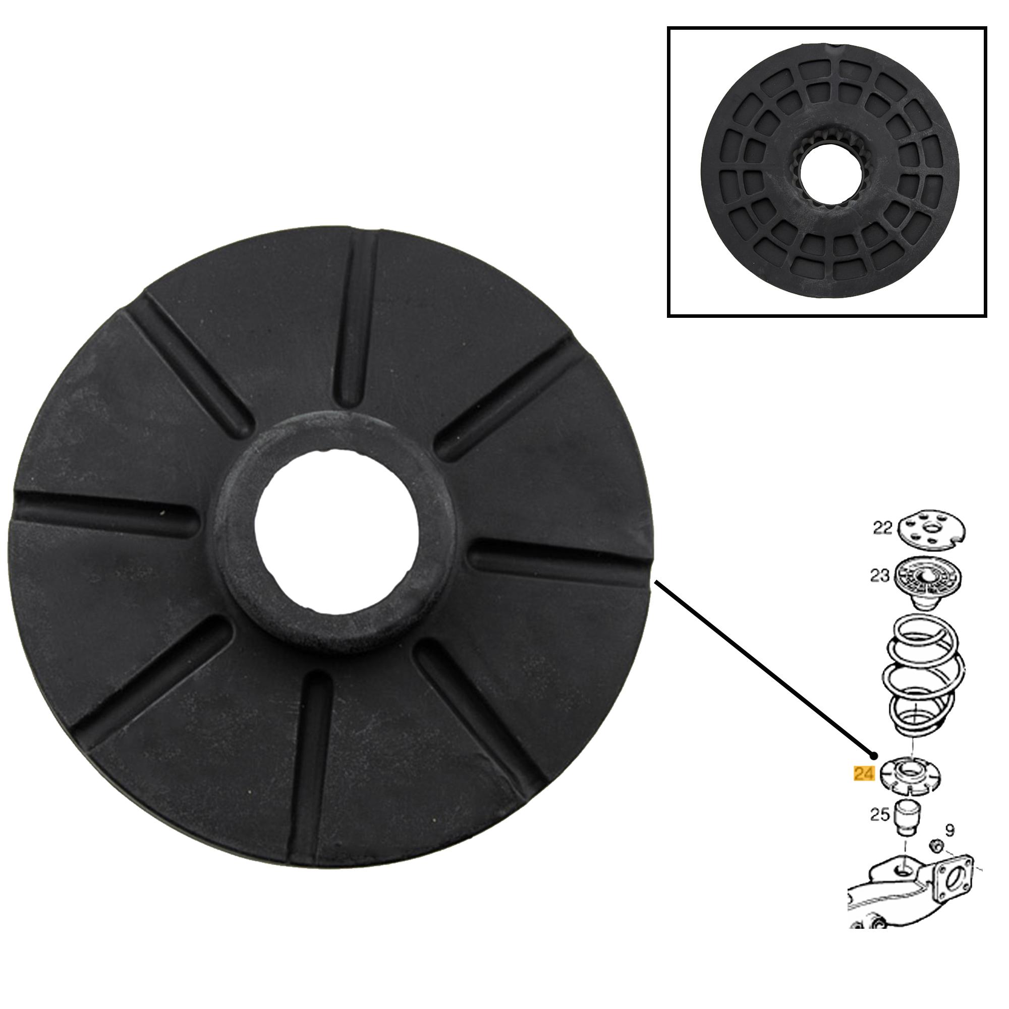 Coupelle inferieure suspension arriere pour Astra G H Corsa C D Zafira PARTSLINE SC61080