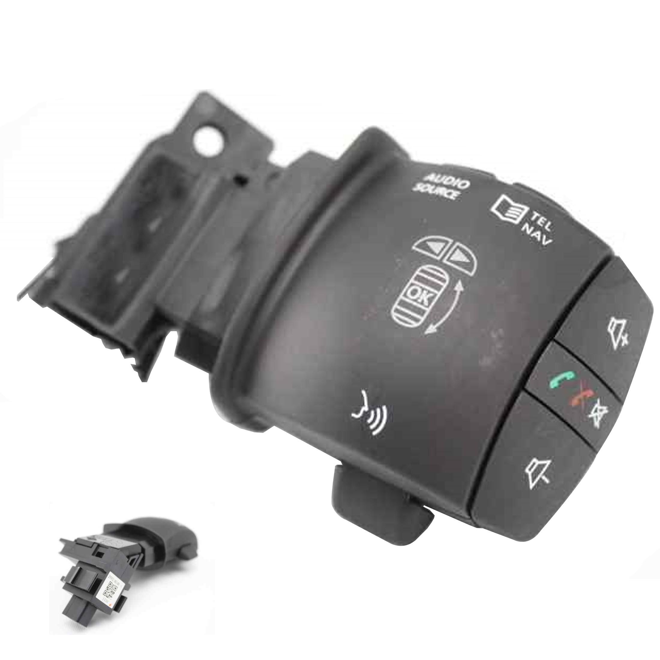 Bouton AUDIO SOURCE commande au volant pour Megane 3 Scenic Laguna III PARTSLINE SC61231