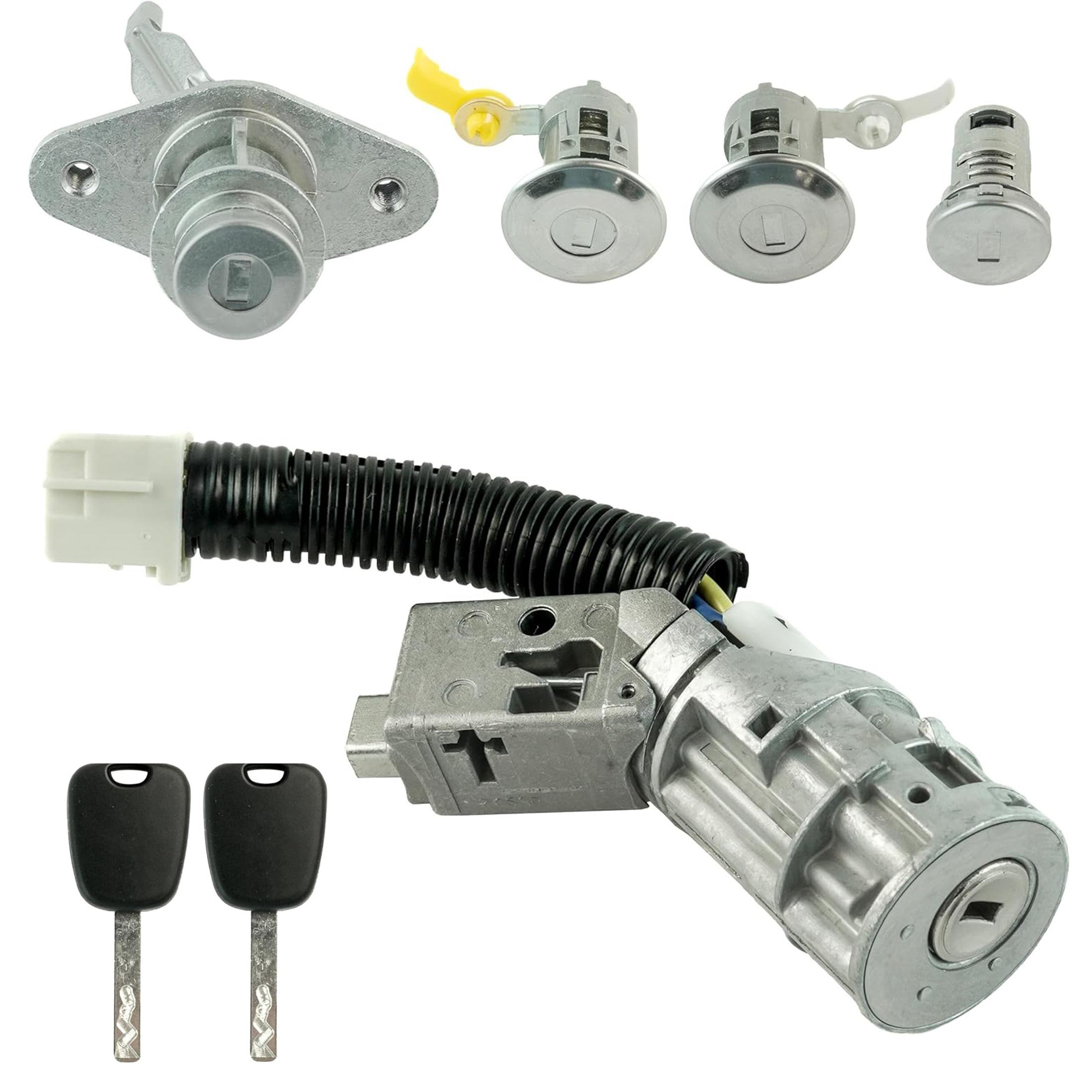 Kit serrures antivol pour Peugeot 107 Citroen C1 Toyota Aygo PARTSLINE SC61249