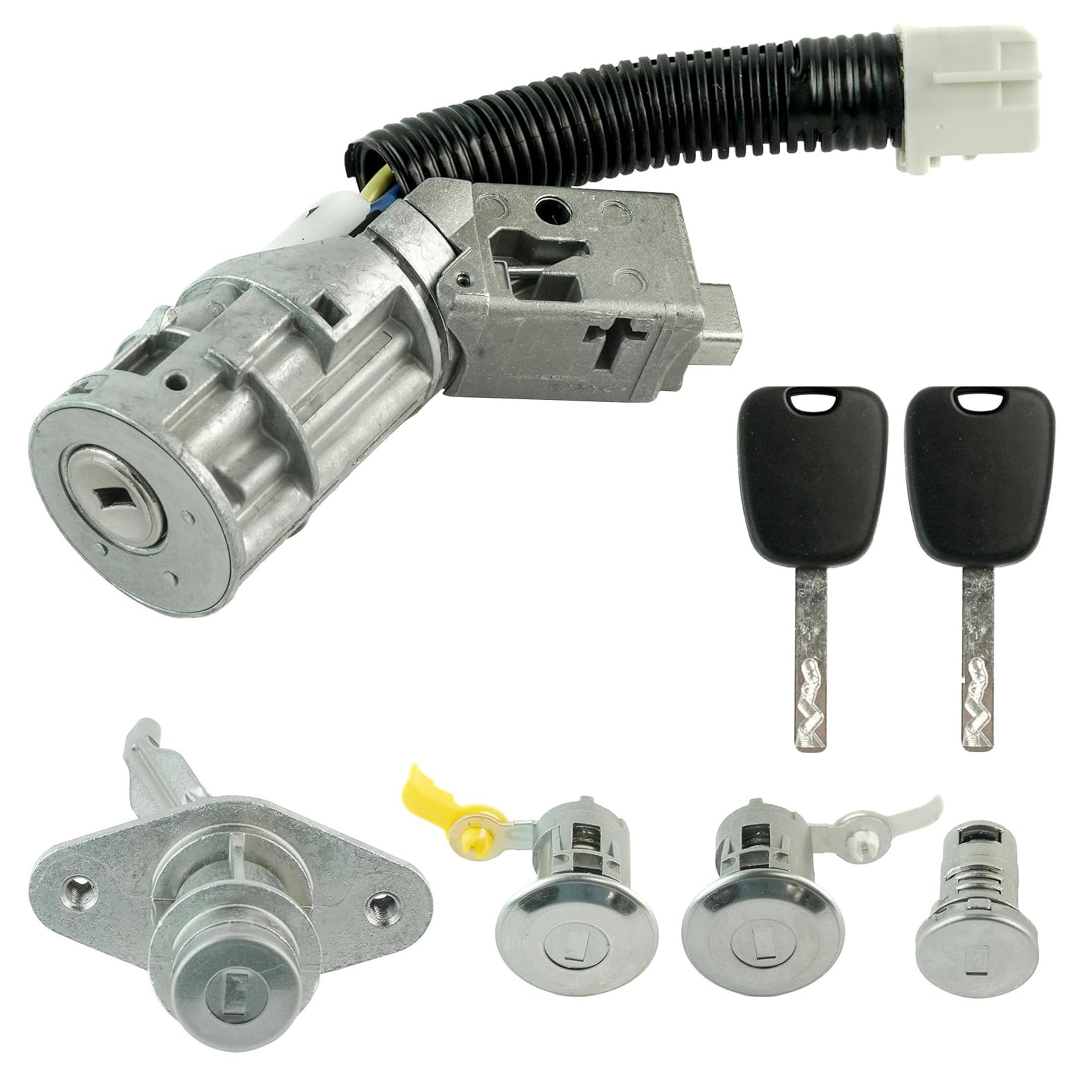Kit serrures antivol pour Peugeot 107 Citroen C1 Toyota Aygo PARTSLINE SC61249