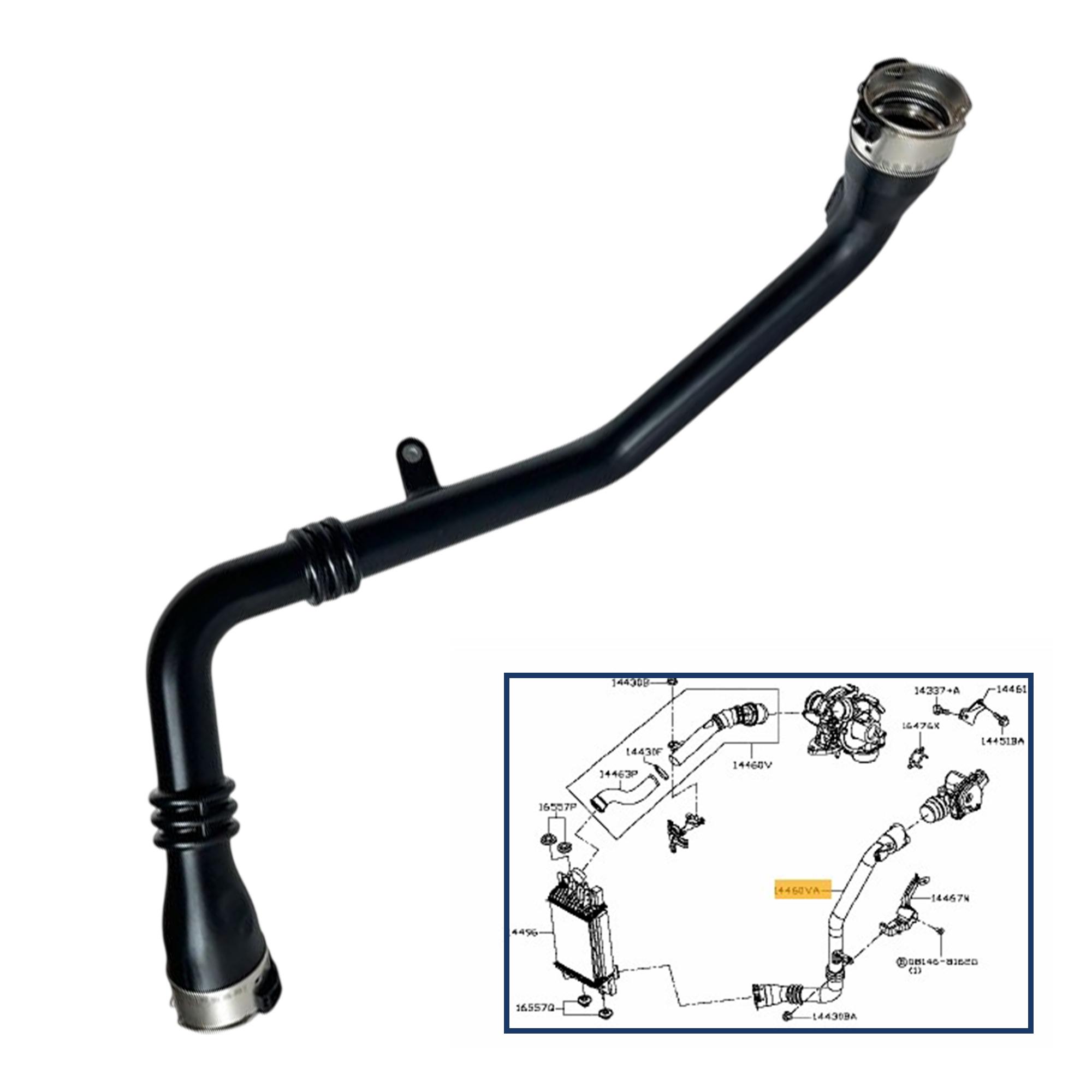 Durite suralimentation turbo pour Nissan Juke NV200 Pulsar 1.5 dCi PARTSLINE SC61287