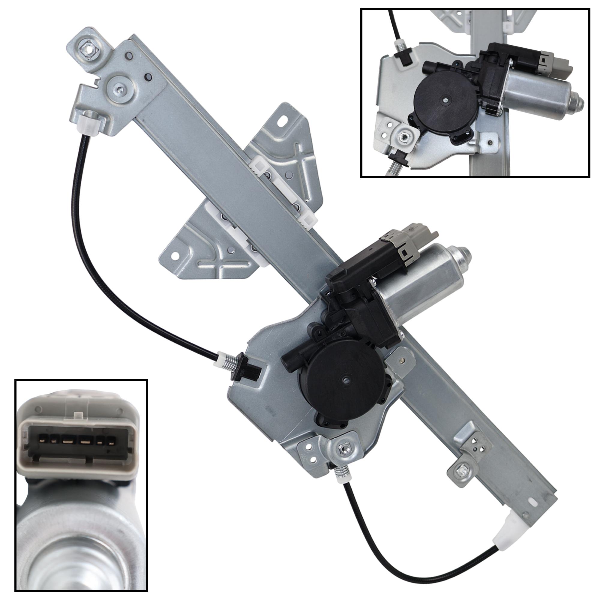 Lève vitre électrique avant droit avec moteur pour Citroen C4 II DS4 (5 Portes) PARTSLINE SC61360