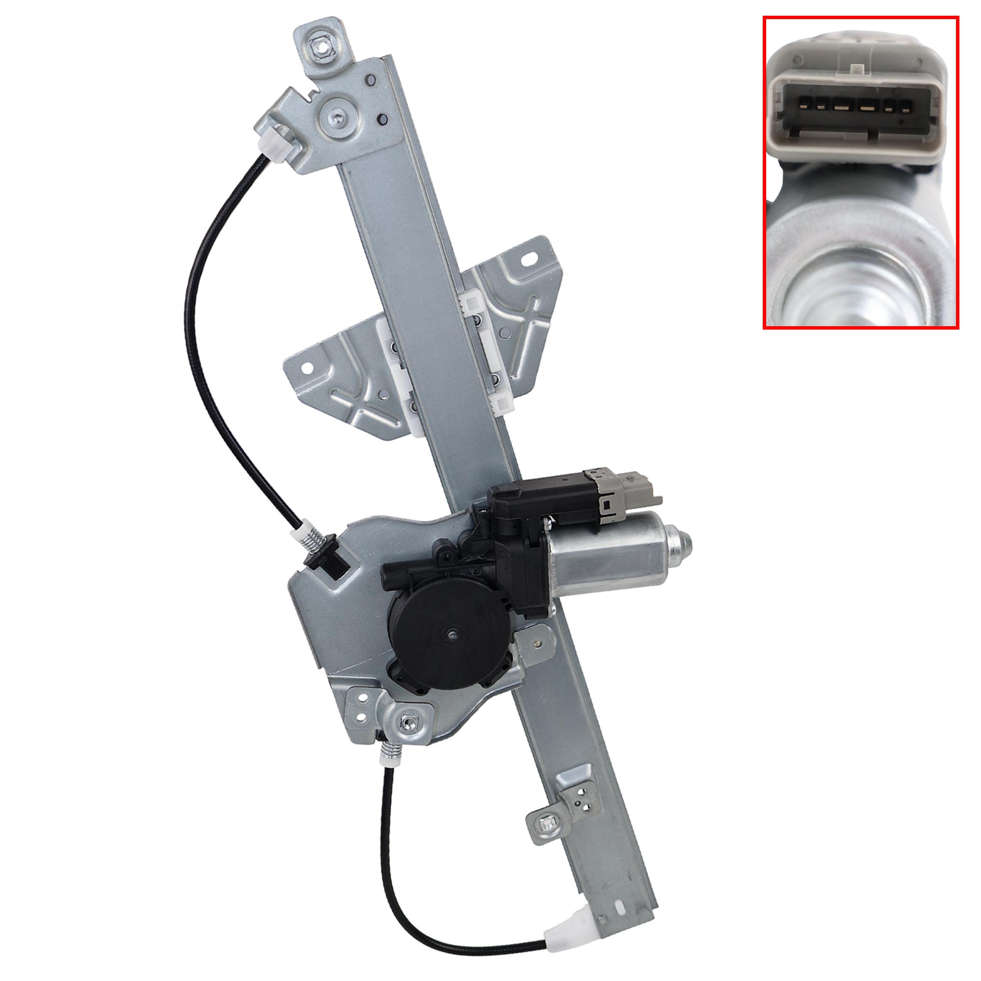 Lève vitre électrique avant droit avec moteur pour Citroen C4 II DS4 (5 Portes) PARTSLINE SC61360
