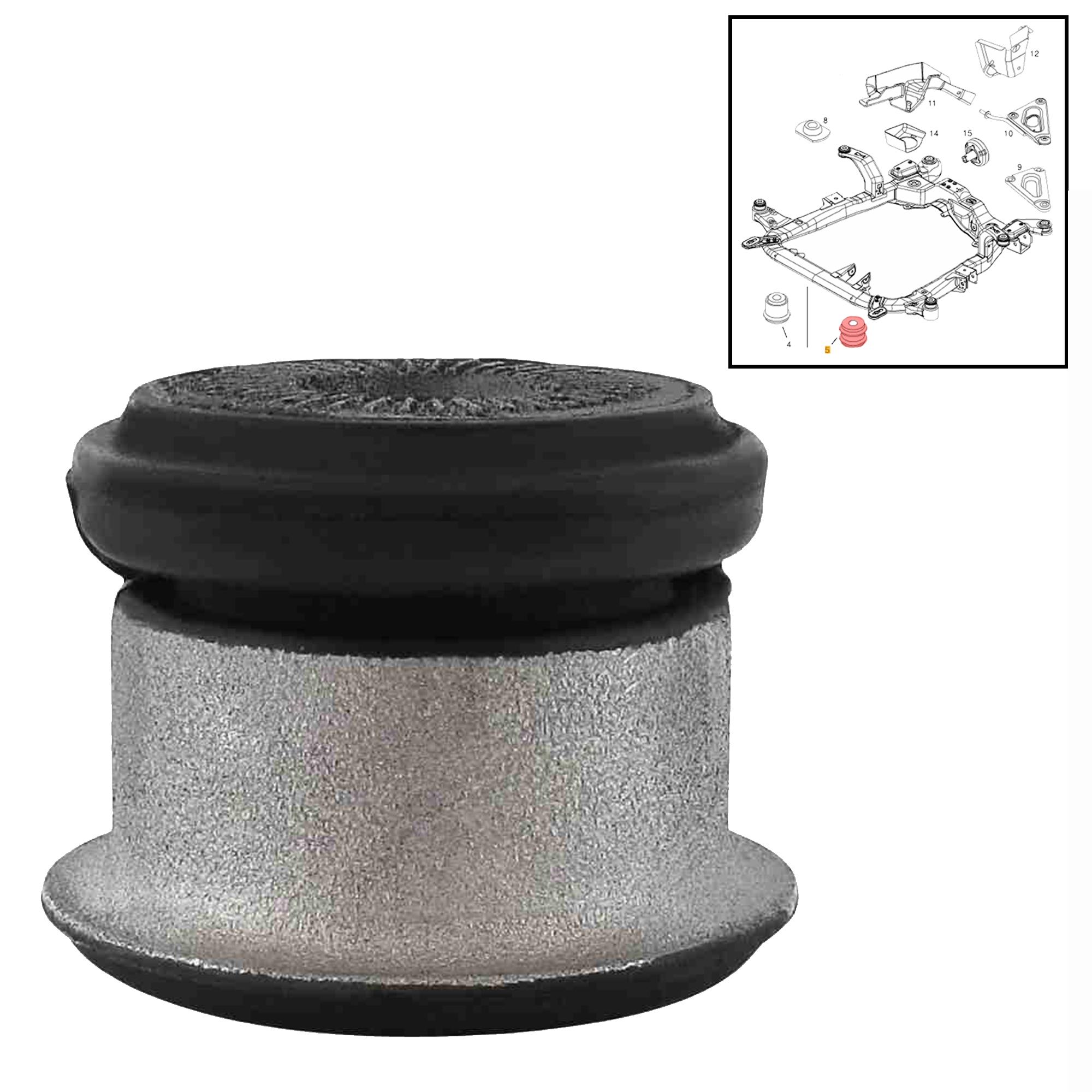 Silentbloc berceau avant moteur pour Astra G H Zafira A B PARTSLINE SC61432