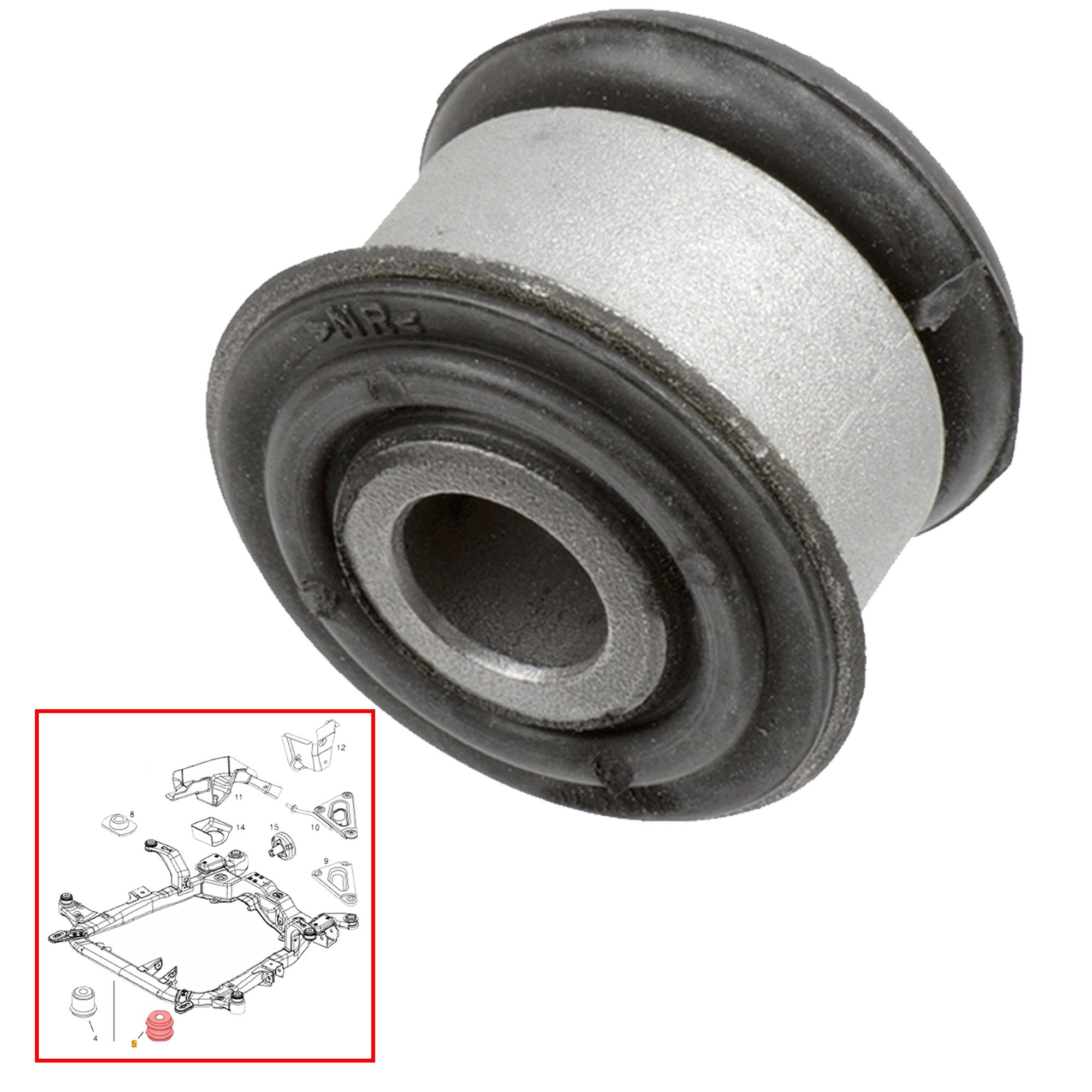 Silentbloc berceau avant moteur pour Astra G H Zafira A B PARTSLINE SC61432