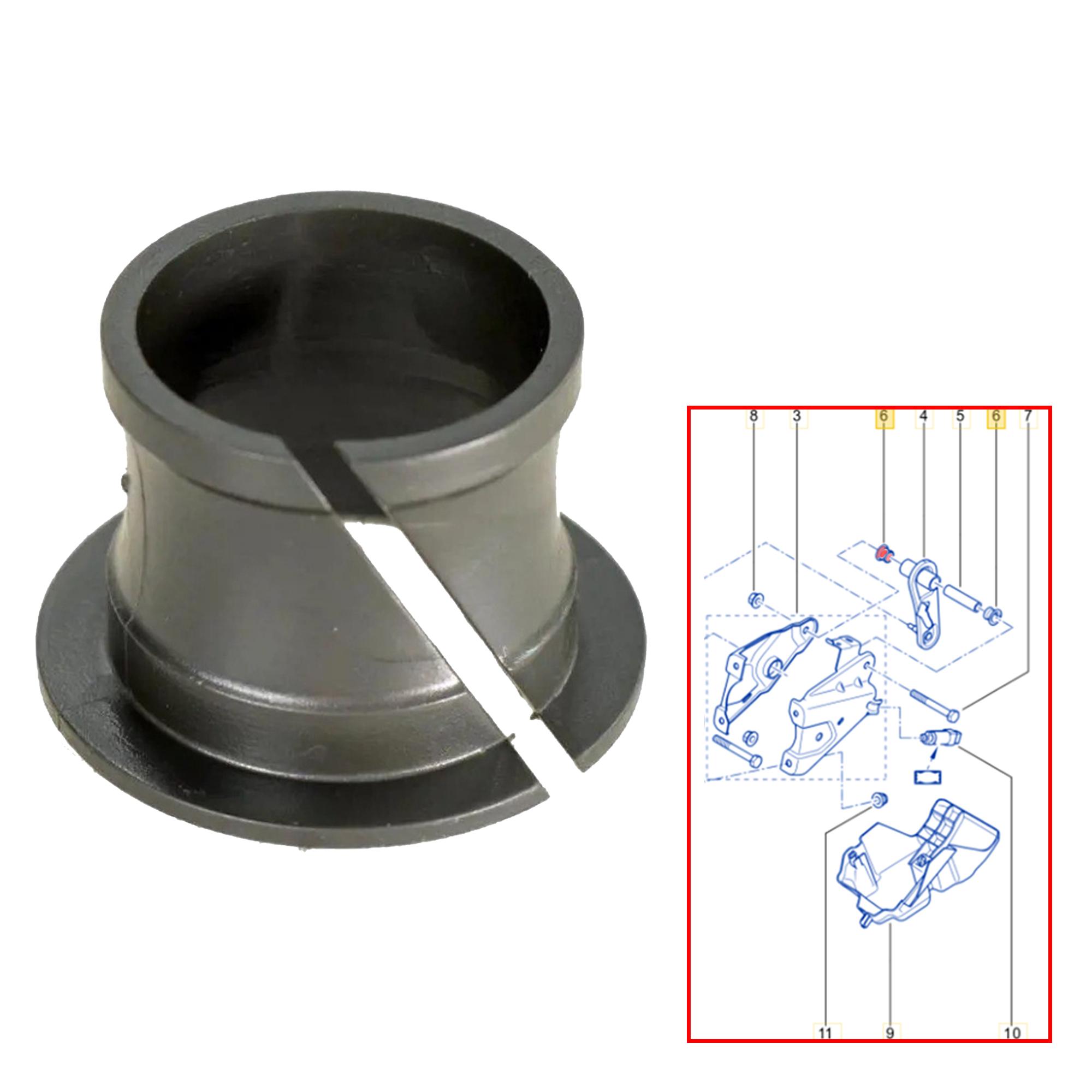 Douille axe pedale embrayage pour Trafic II Vivaro A Primastar PARTSLINE SC61441