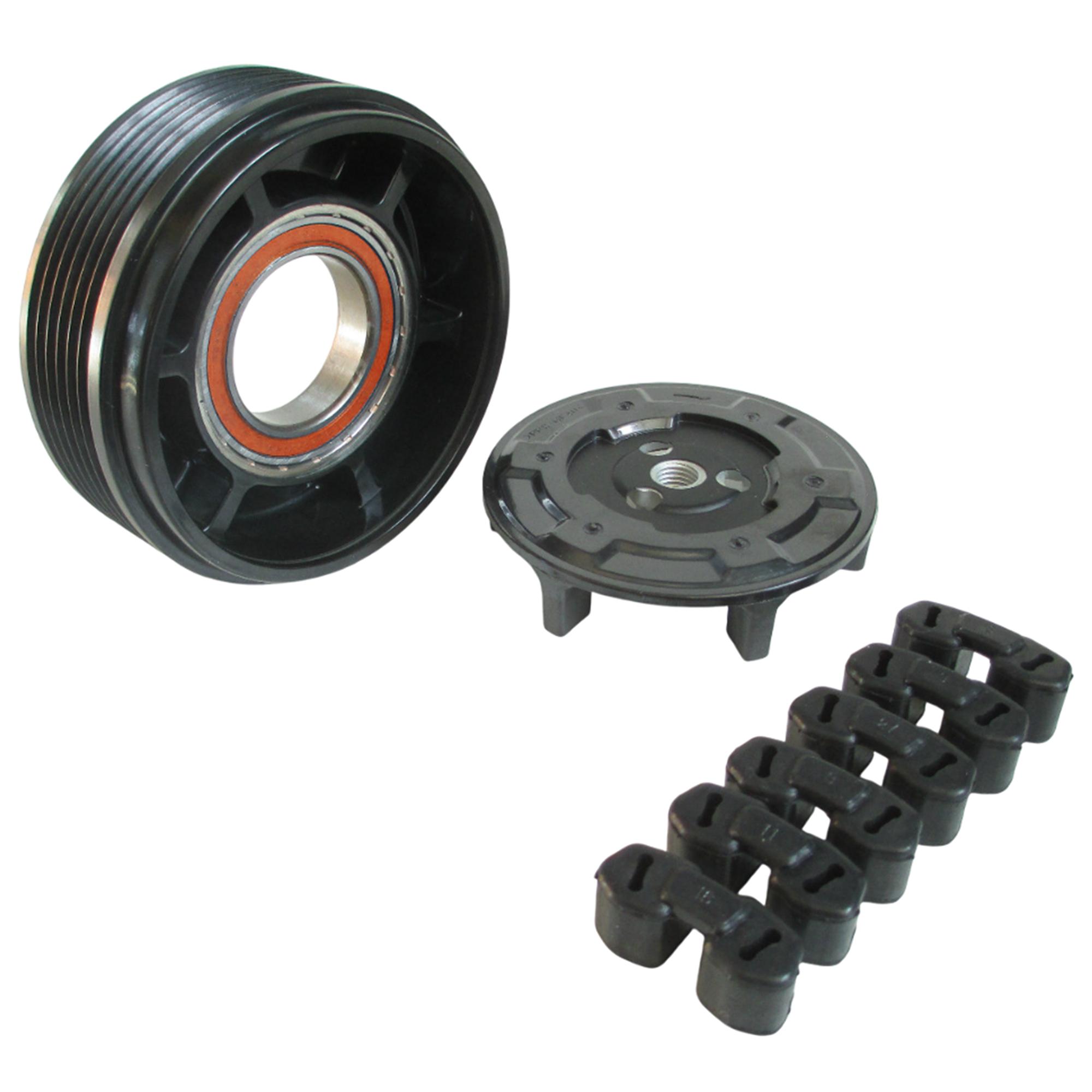 Poulie compresseur clim pour BMW Série 1 E87 118d 120d Série 3 E90 E91 320d Partsline SC61443