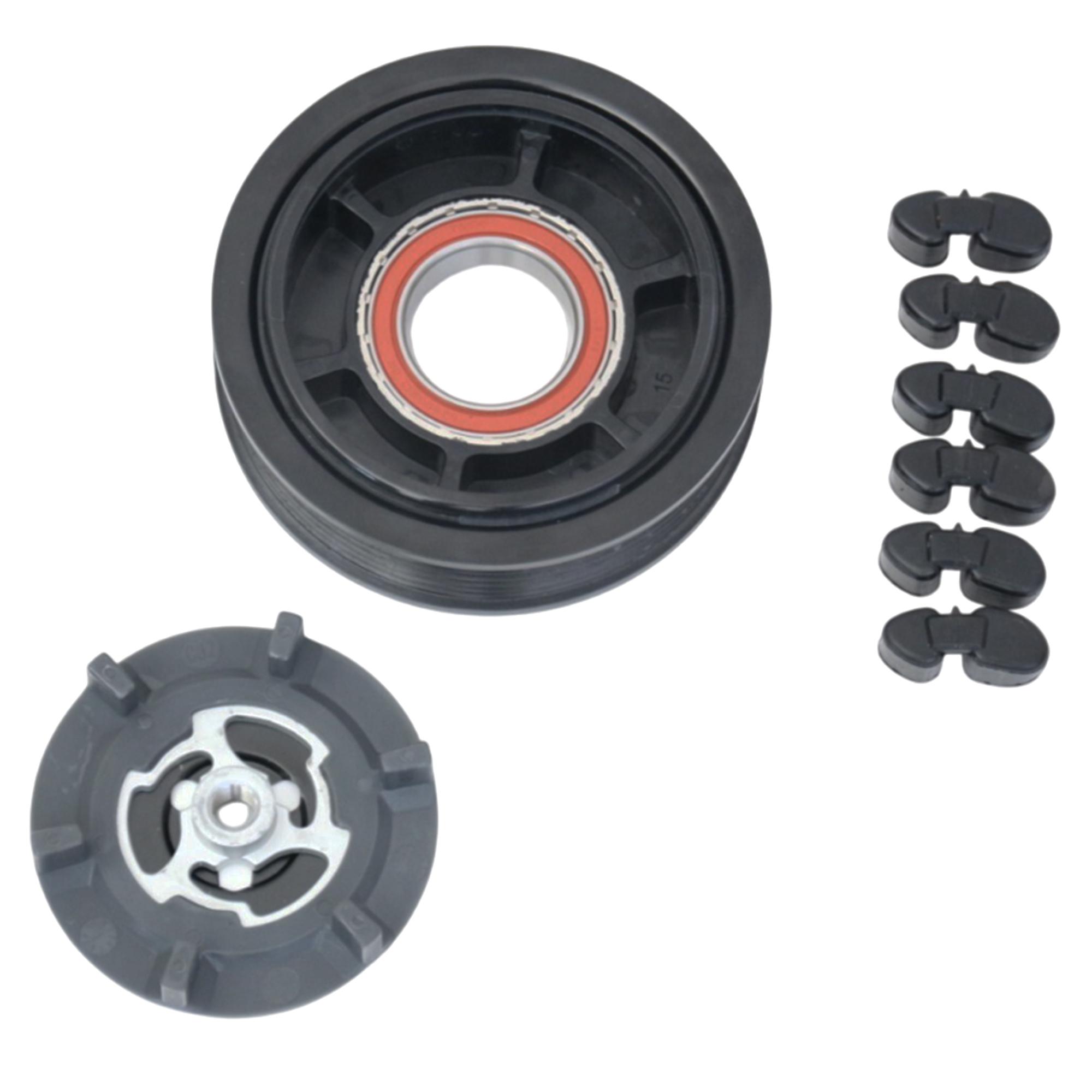 Poulie compresseur clim pour BMW Série 1 E87 118d 120d Série 3 E90 E91 320d Partsline SC61443