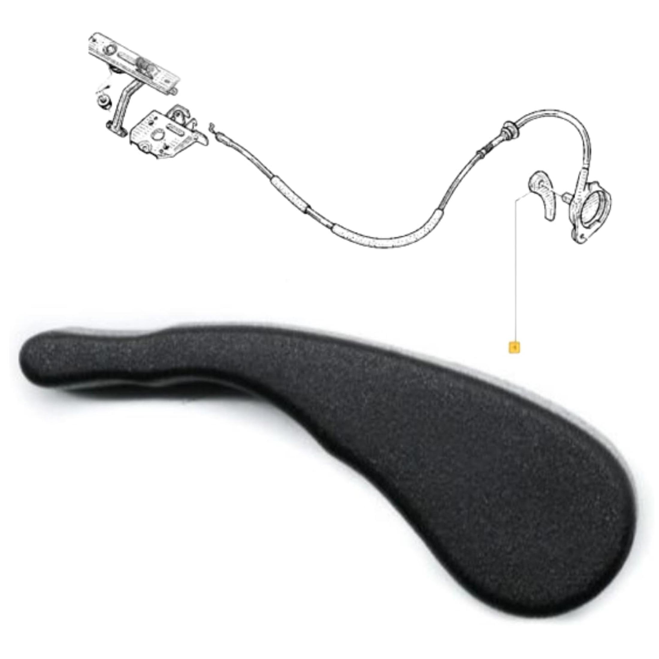 Poignee ouverture capot pour Clio Megane Scenic Logan Duster Trafic PARTSLINE SC61572