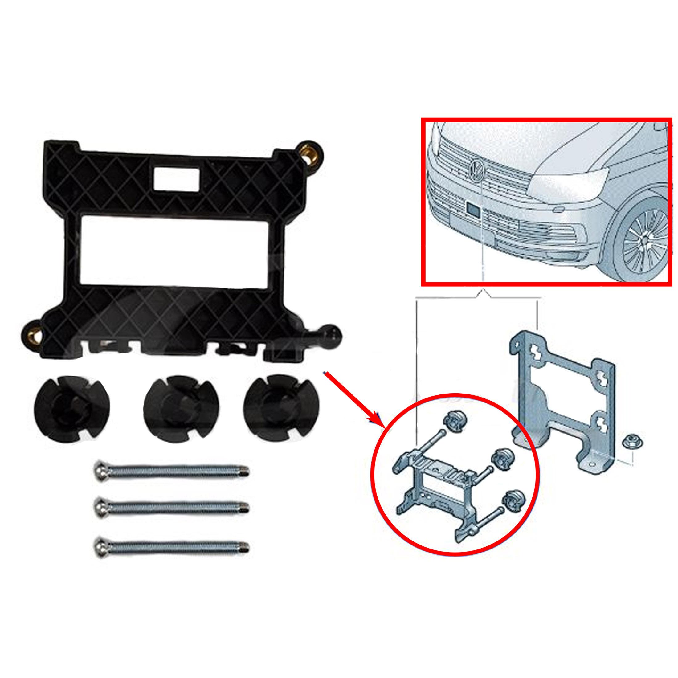 Support calculateur capteur stationnement avant pour A3 Golf Leon Octavia Polo PARTSLINE SC61578